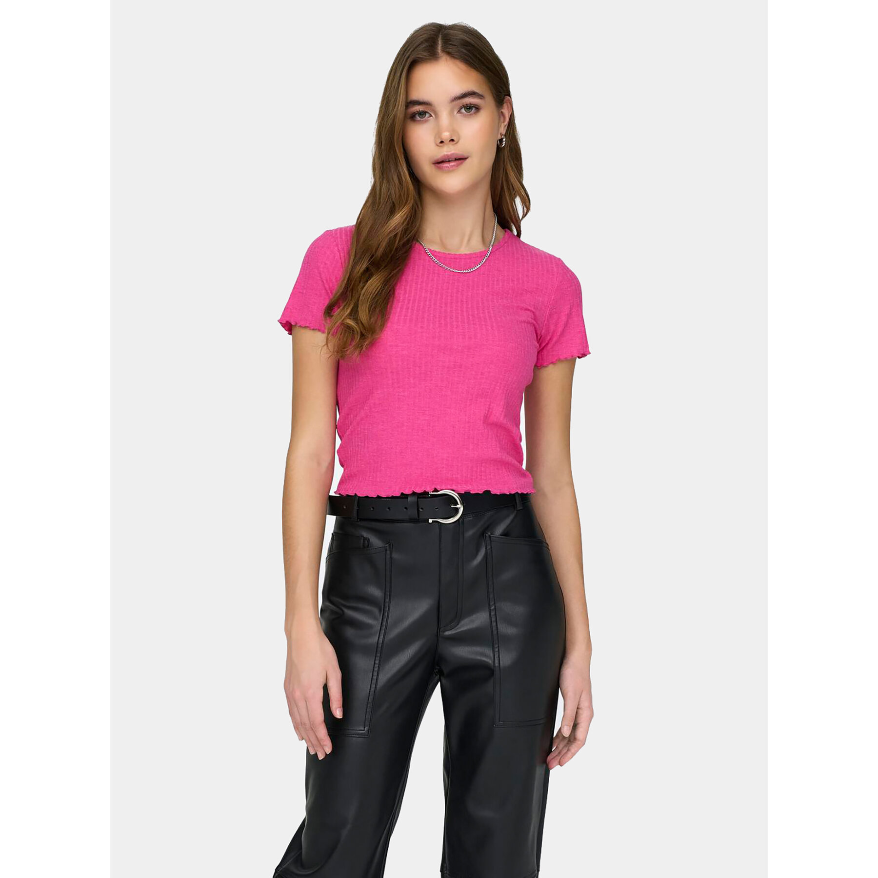 ONLY T-shirt Emma 15201206 Rosa Regular Fit