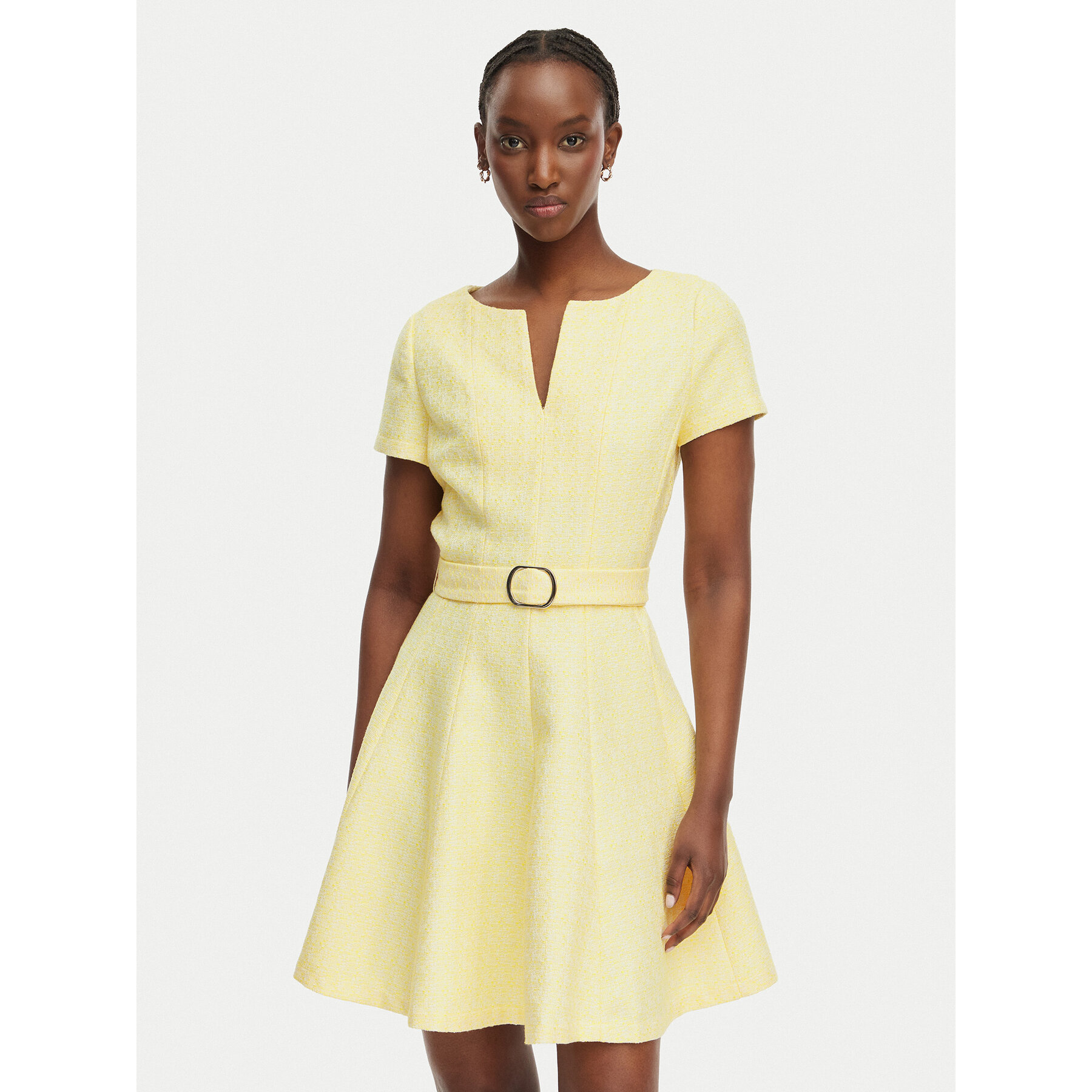 Morgan Coctailkleid 261-RCARL Gelb Regular Fit
