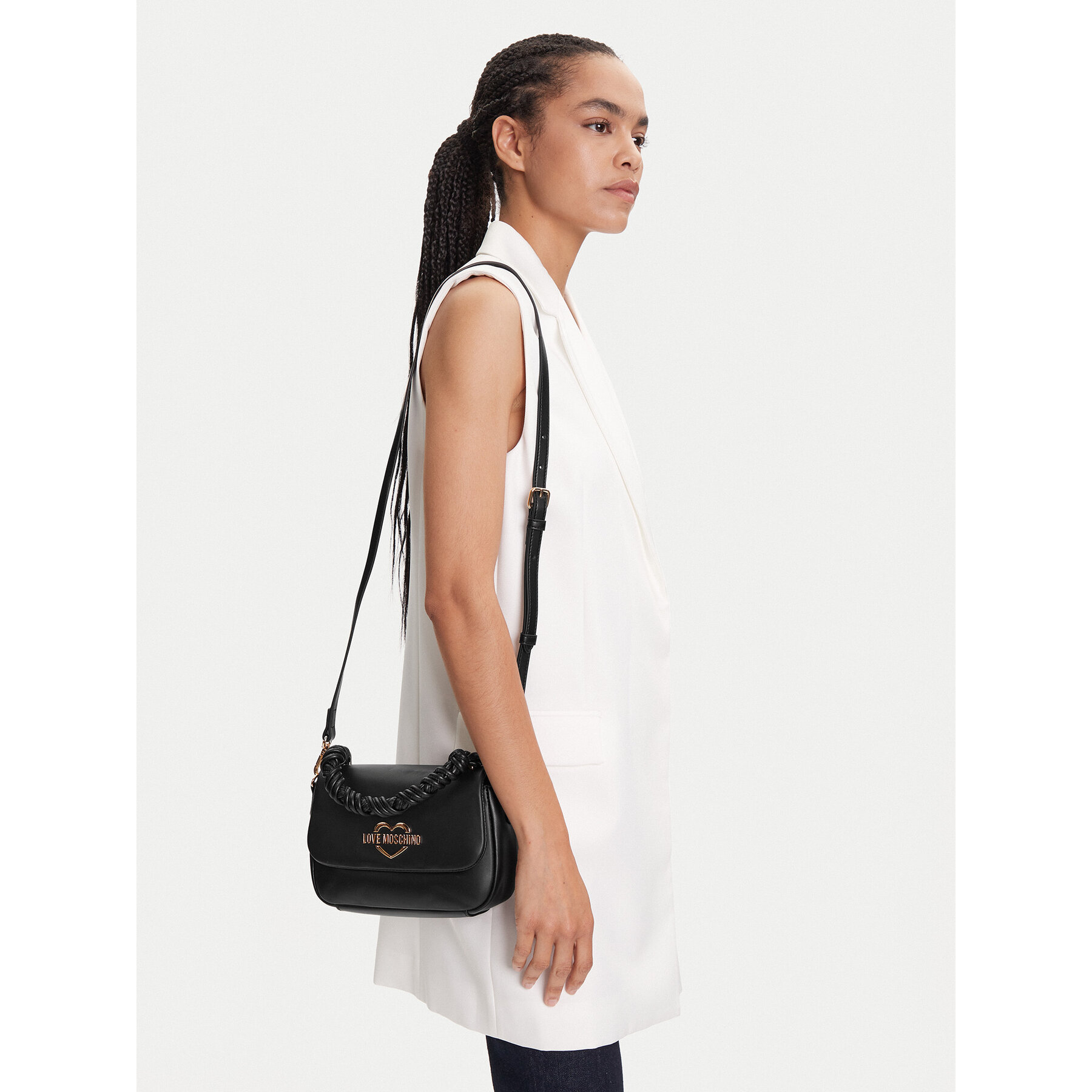 Дамска чанта LOVE MOSCHINO JC4311PP0MK1300A Черен