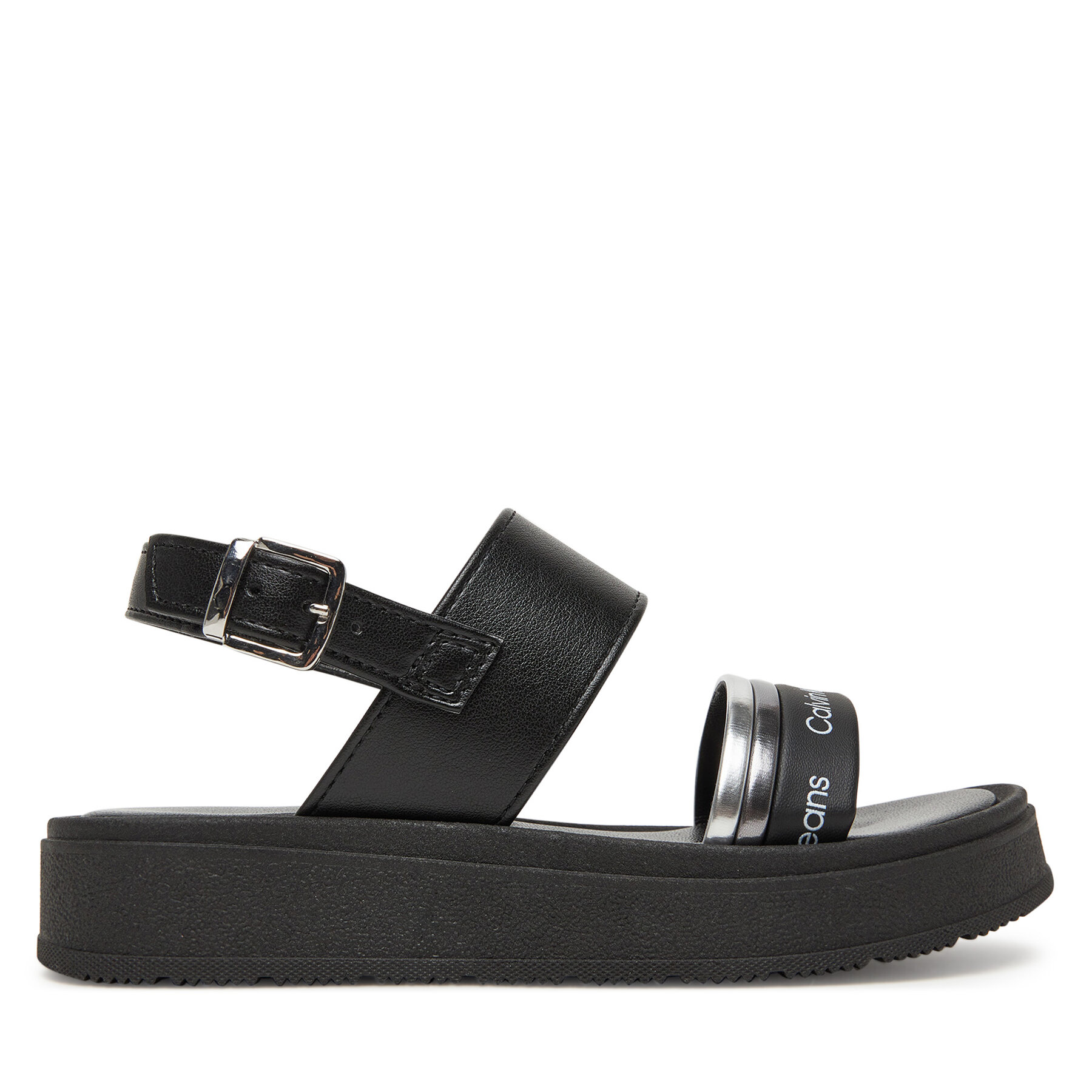 Sandale Calvin Klein Jeans V4A2-82053-0371X M Negru