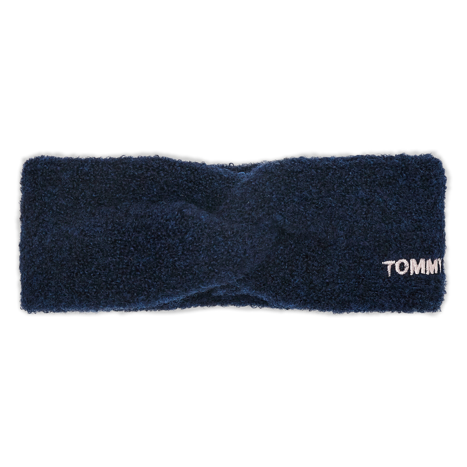 Textilná čelenka Tommy Hilfiger AW0AW14041 Tmavomodrá