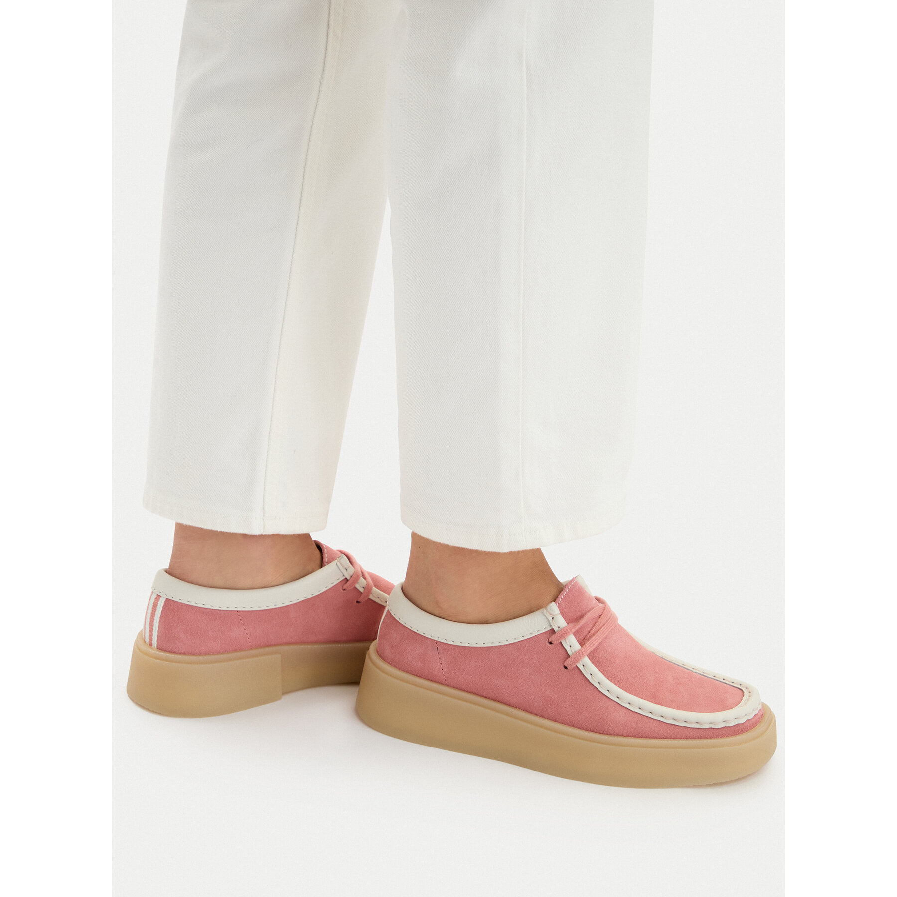 Poltopánky Clarks Torview W 26186675 Ružová