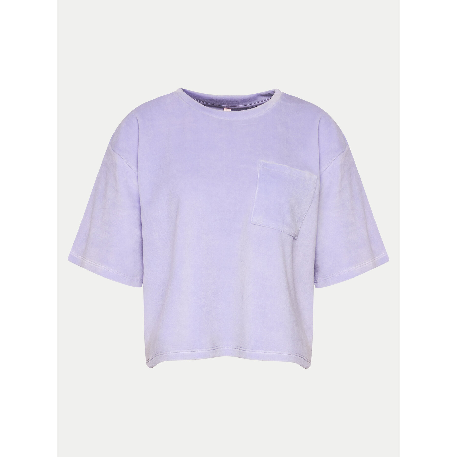 Hunkemöller Maglietta del pigiama Velours 205106 Viola Relaxed Fit