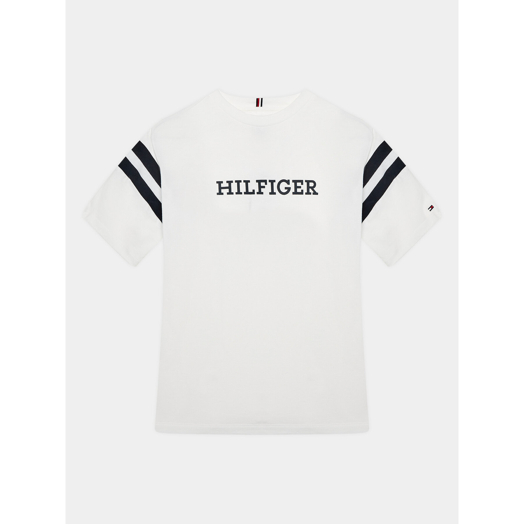 Tommy Hilfiger T-Shirt Varsity KB0KB08678 D Λευκό Regular Fit