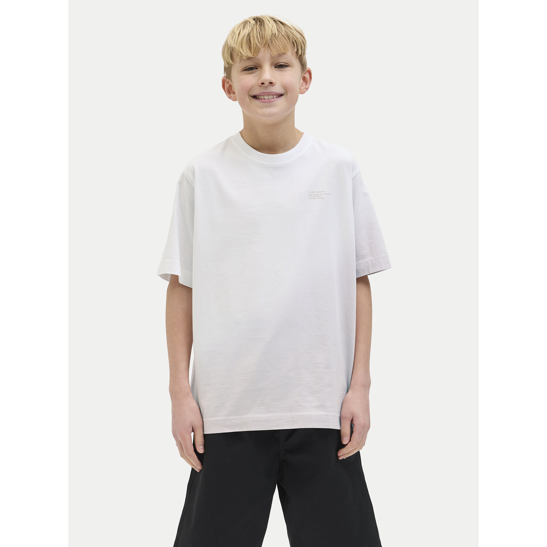Jack & Jones Junior Majica Interlude 12274719 Vijolična Loose Fit