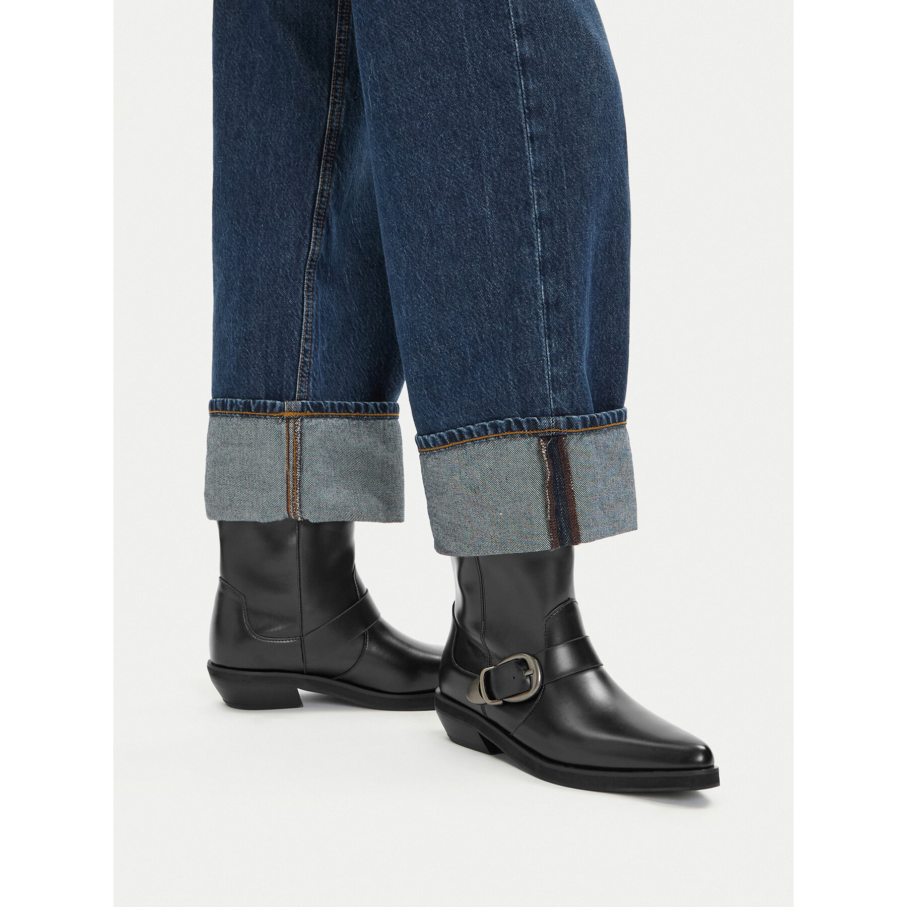Cizme și botine cowboy JENNY CEO-W4LH1976-01S Negru