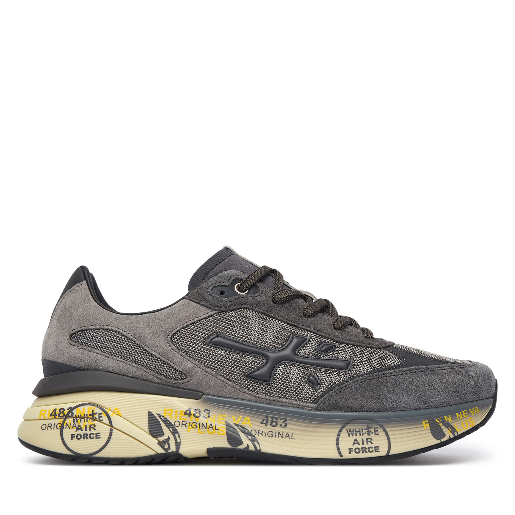 Сникърси Premiata Moerun Var 8540 Сив
