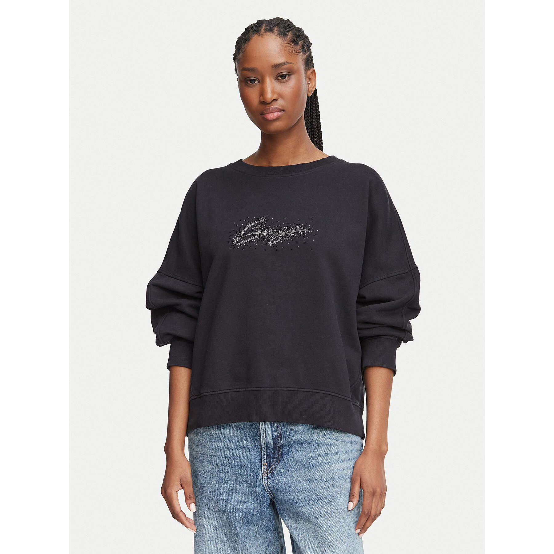 BOSS Sweatshirt Ever 50571478 Schwarz Regular Fit