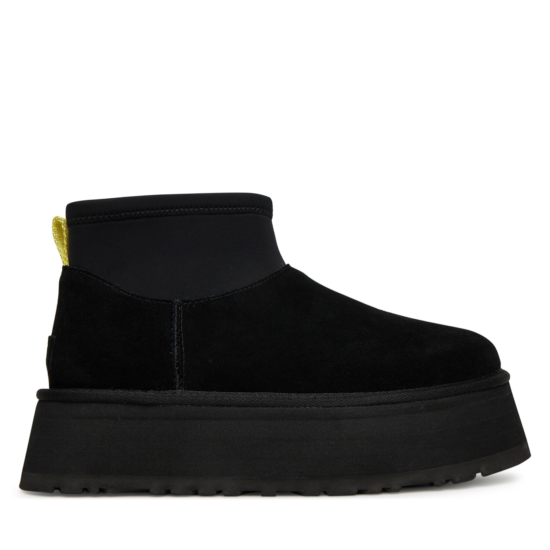 Ugg Mujer Botas de nieve, Talla : 41, Negro, W Classic Mini Dipper 1168170