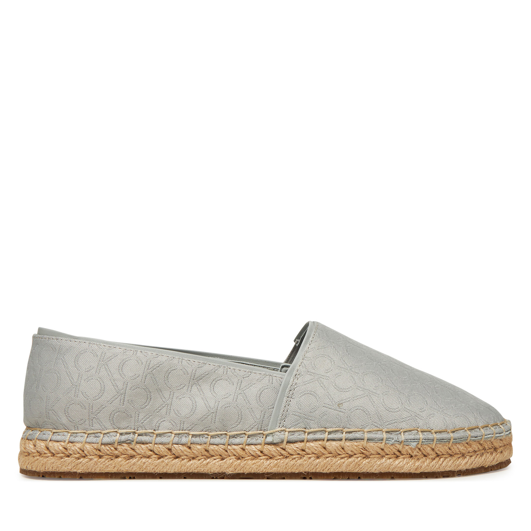 Еспадрили Calvin Klein Flat Espadrille - Jacq HW0HW02467 Сив
