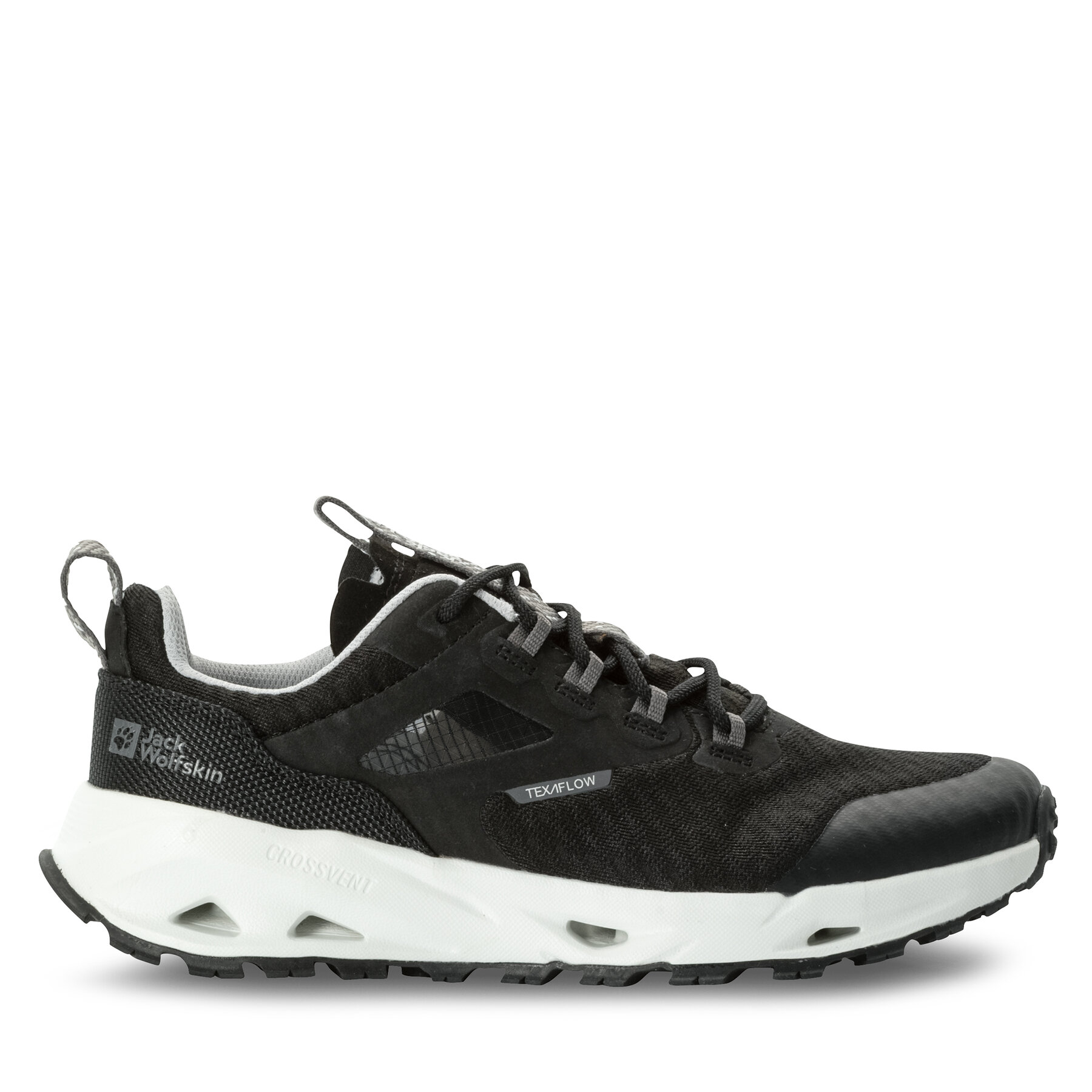 Damskie Sneakersy Jack Wolfskin, Rozmiar 40.5 Czarny Prelight Pro Vent Low W 4064331