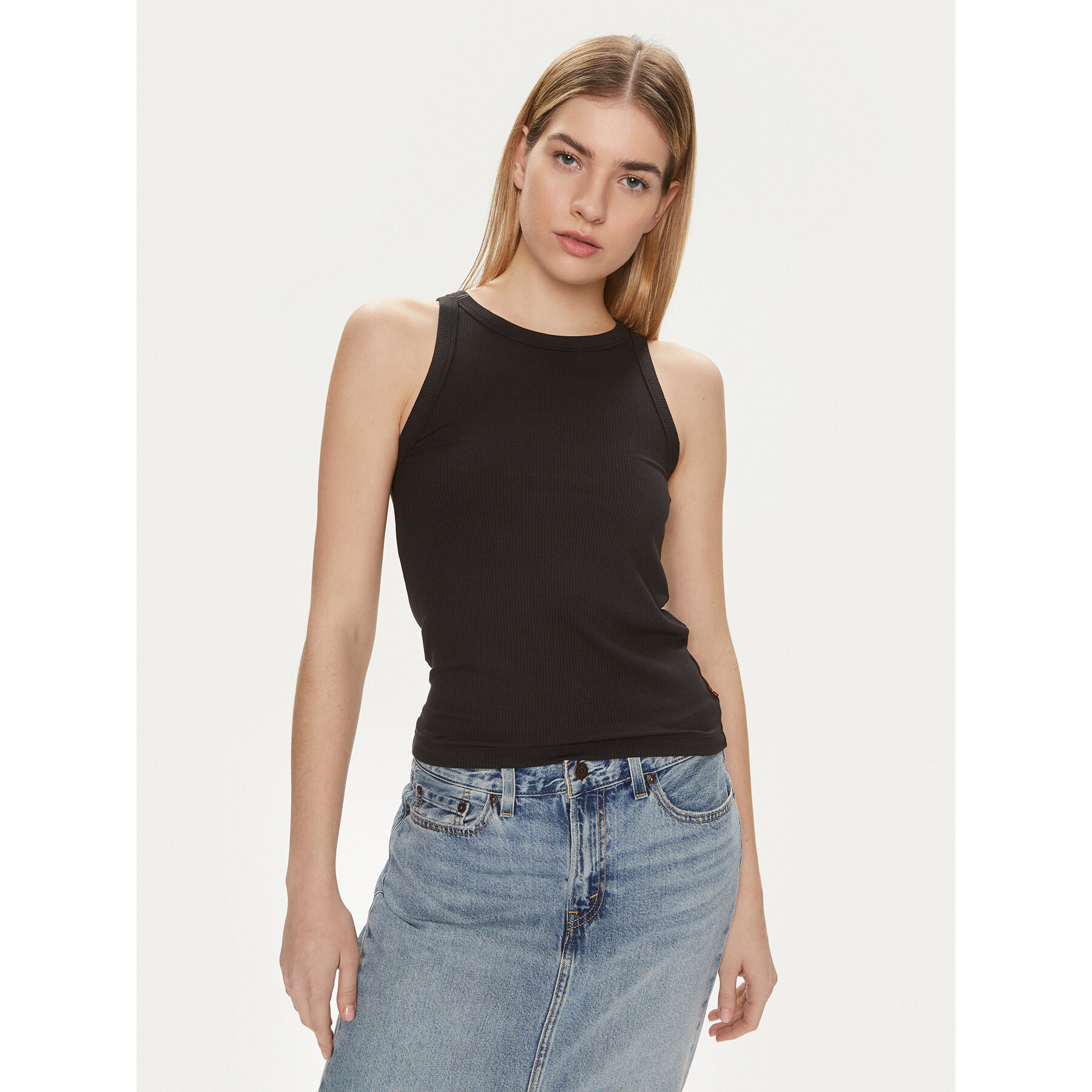 Levi's® Felső Dreamy A7326-0000 Fekete Slim Fit