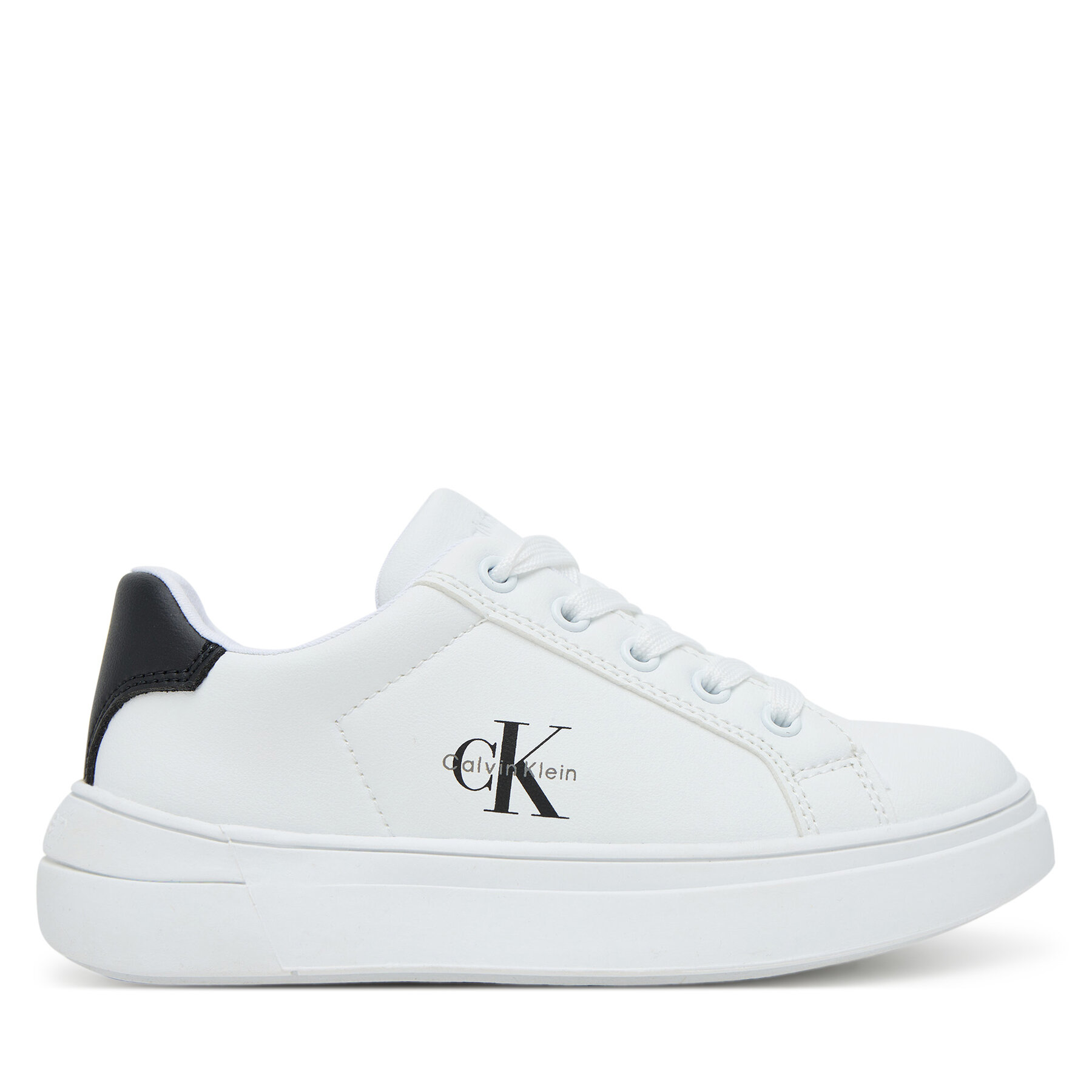 Sneakersy Calvin Klein V3X9-83165-1355 S Biela