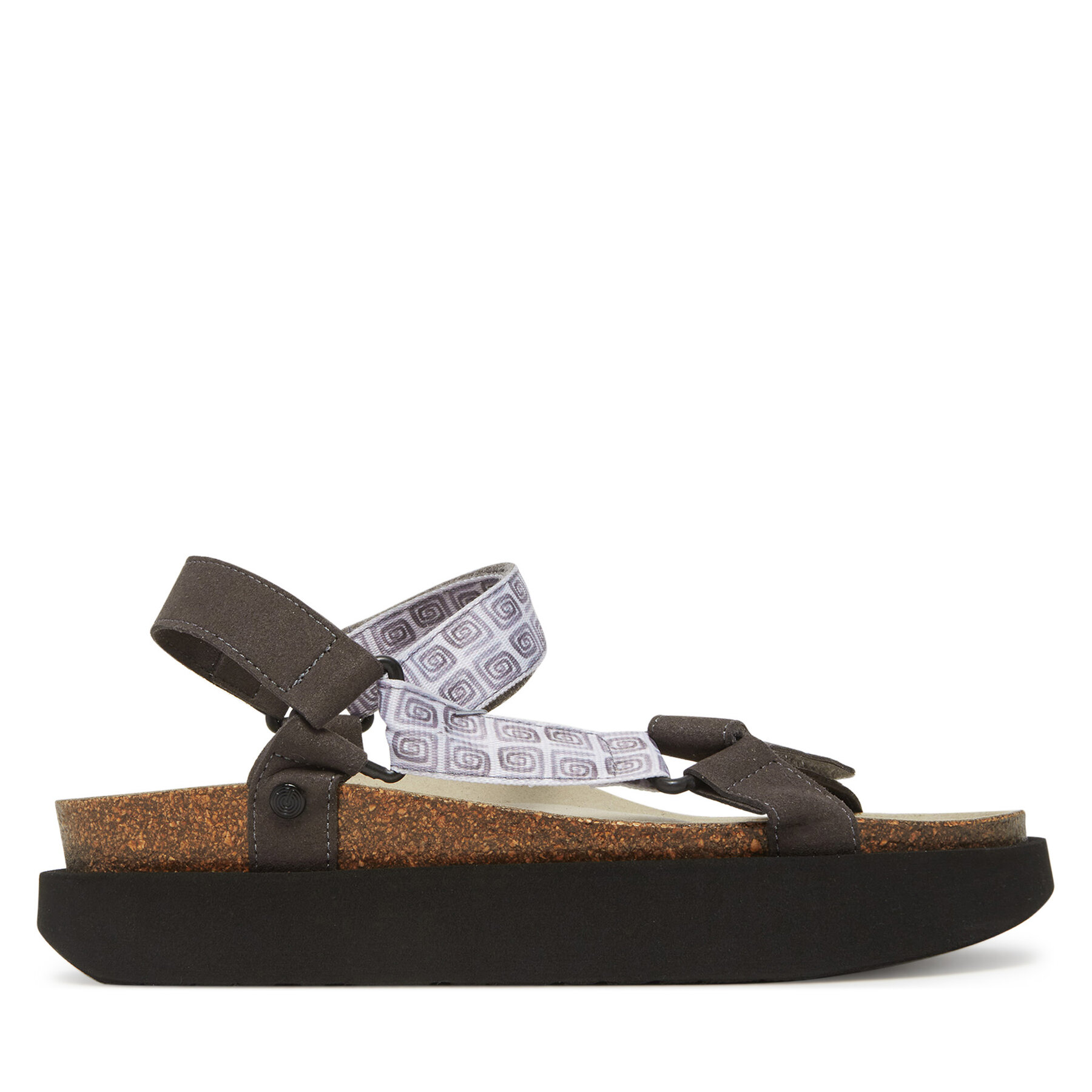 Sandali Genuins Rigoni Vegan Spiral G106354 Nero