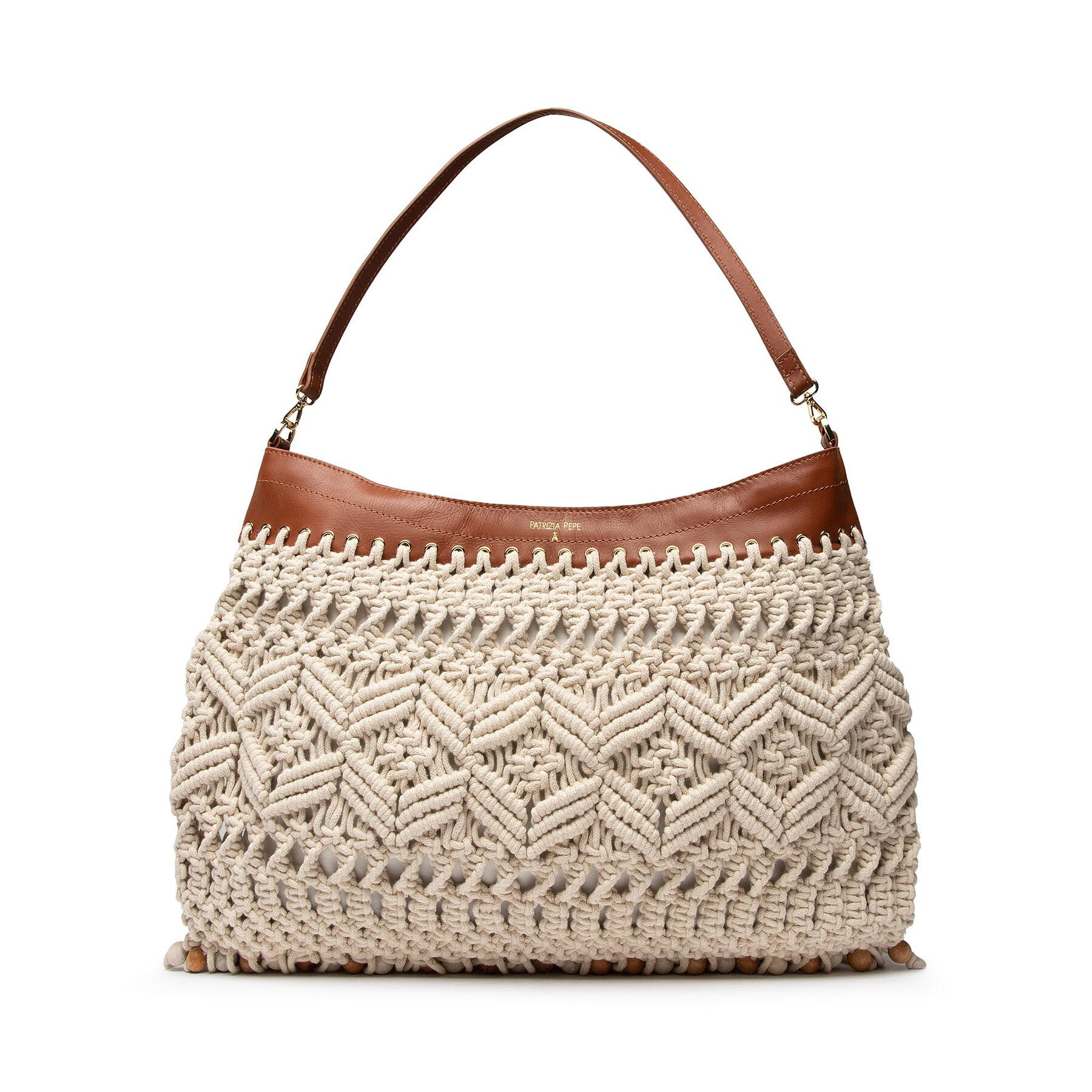 Geantă Patrizia Pepe 2B0005/K029-W134 Natural