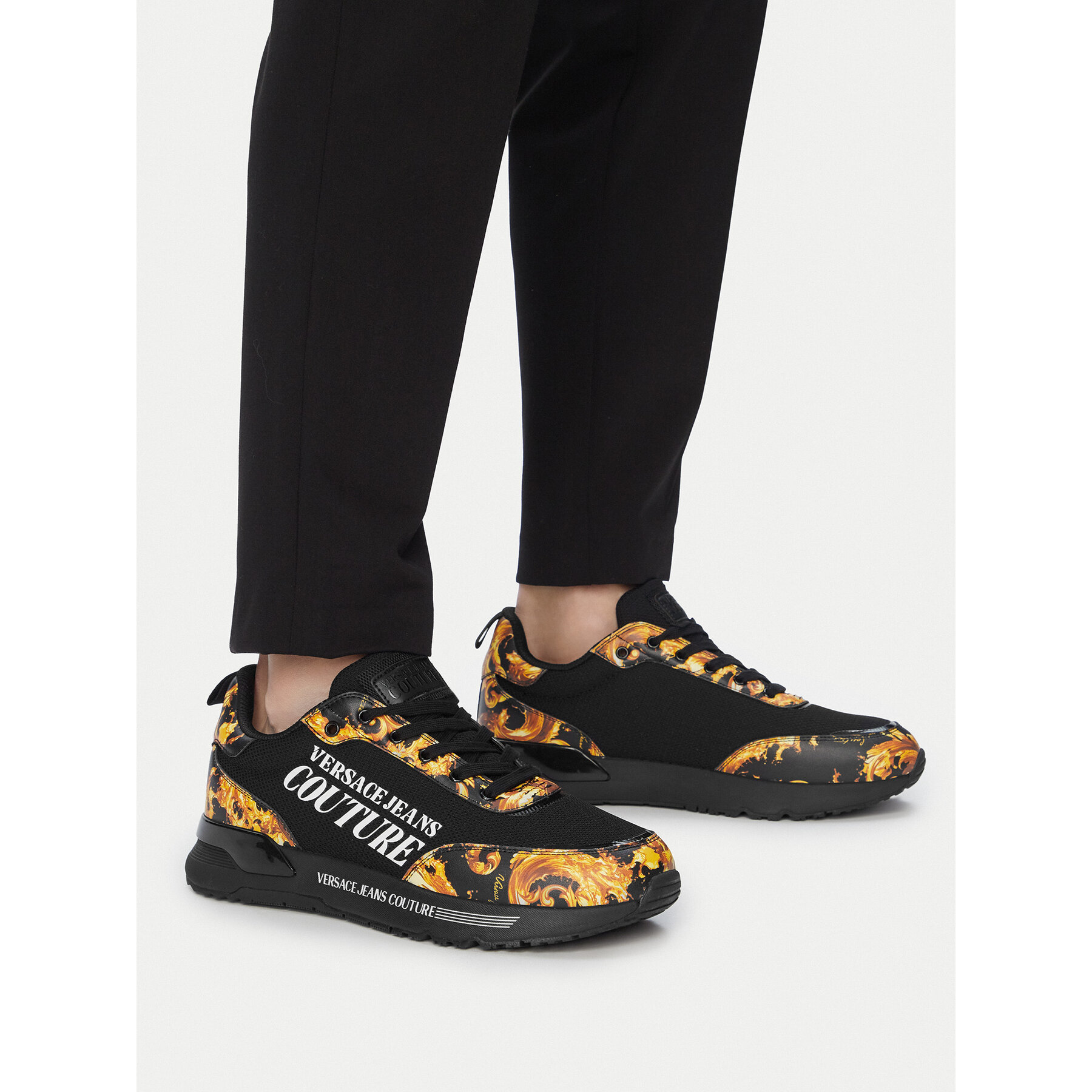 Superge Versace Jeans Couture 80YA3SA5 Črna