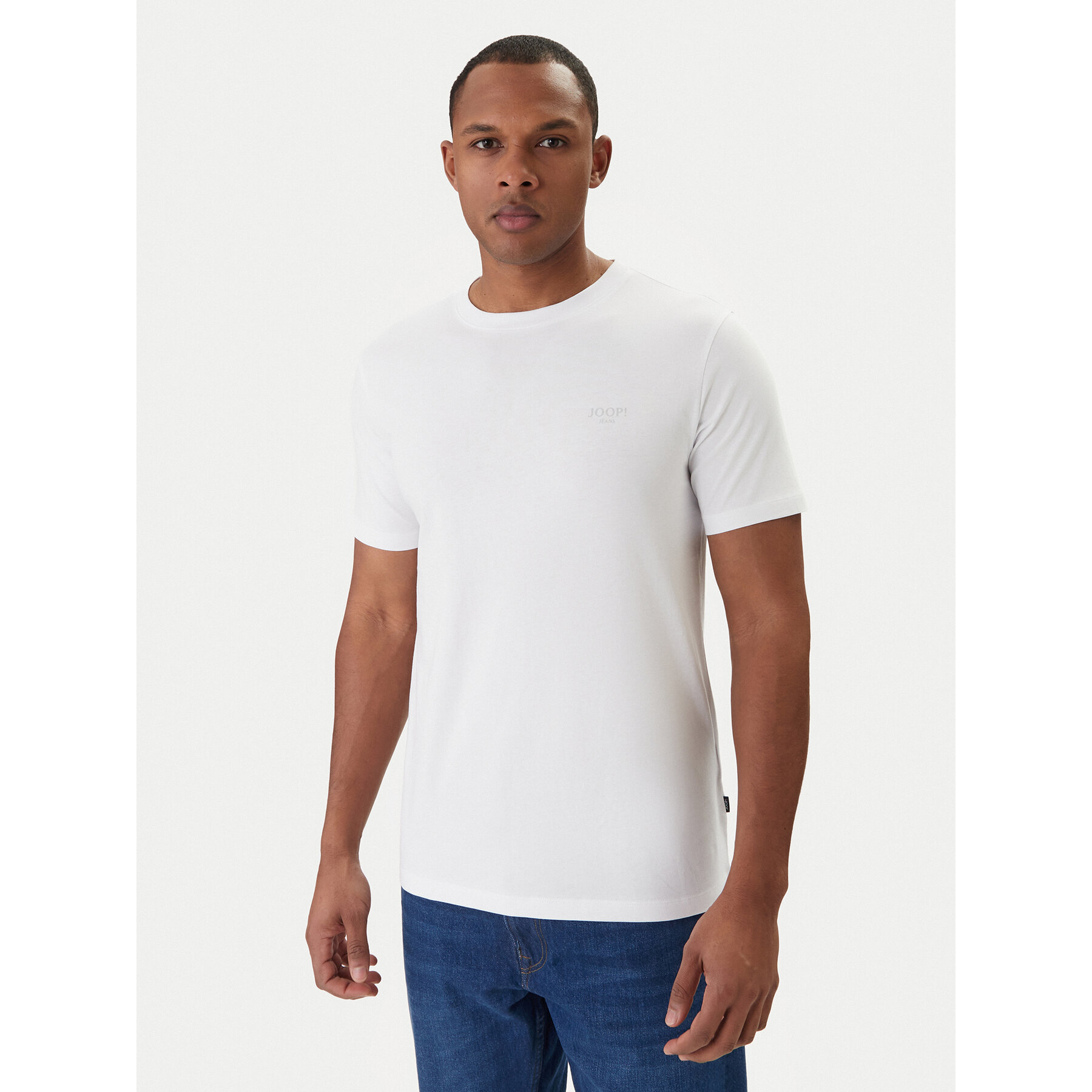 JOOP! Jeans Majica 15 Jjj-32Alphis 30025786 Bela Regular Fit