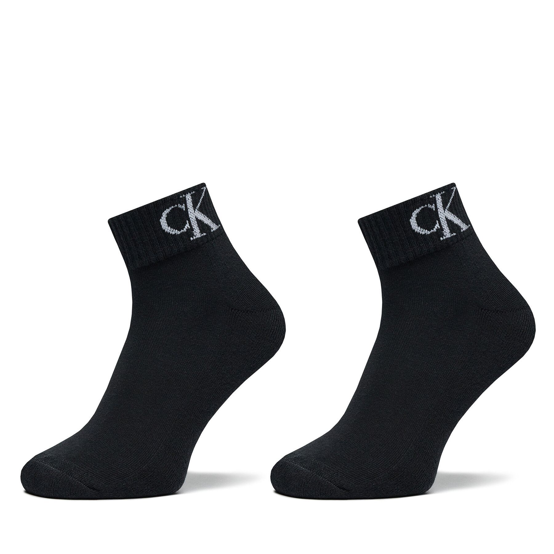 Lågstrumpor herr 2-pack Calvin Klein Jeans 701228805 Svart