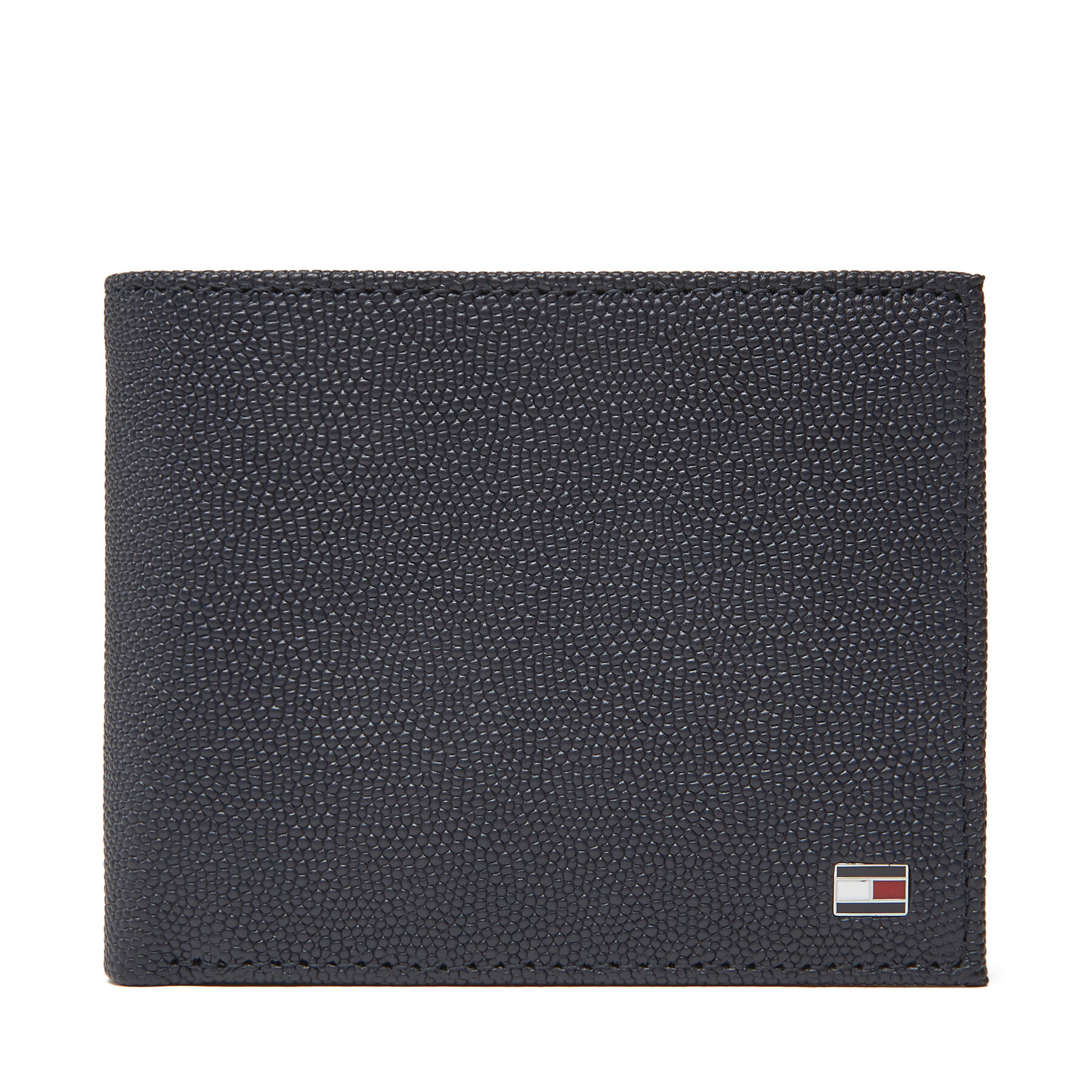 Nagyméretű férfi pénztárca Tommy Hilfiger Th Flag Mini Cc Wallet AM0AM13518 Sötétkék