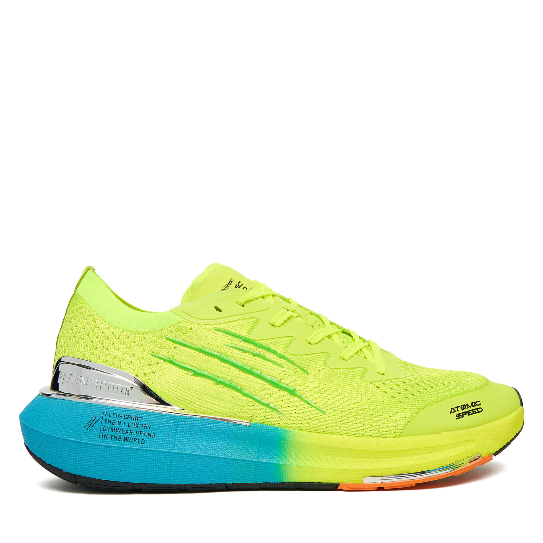 Sneakersy Plein Sport AAES USC0856 STE003N Zelená