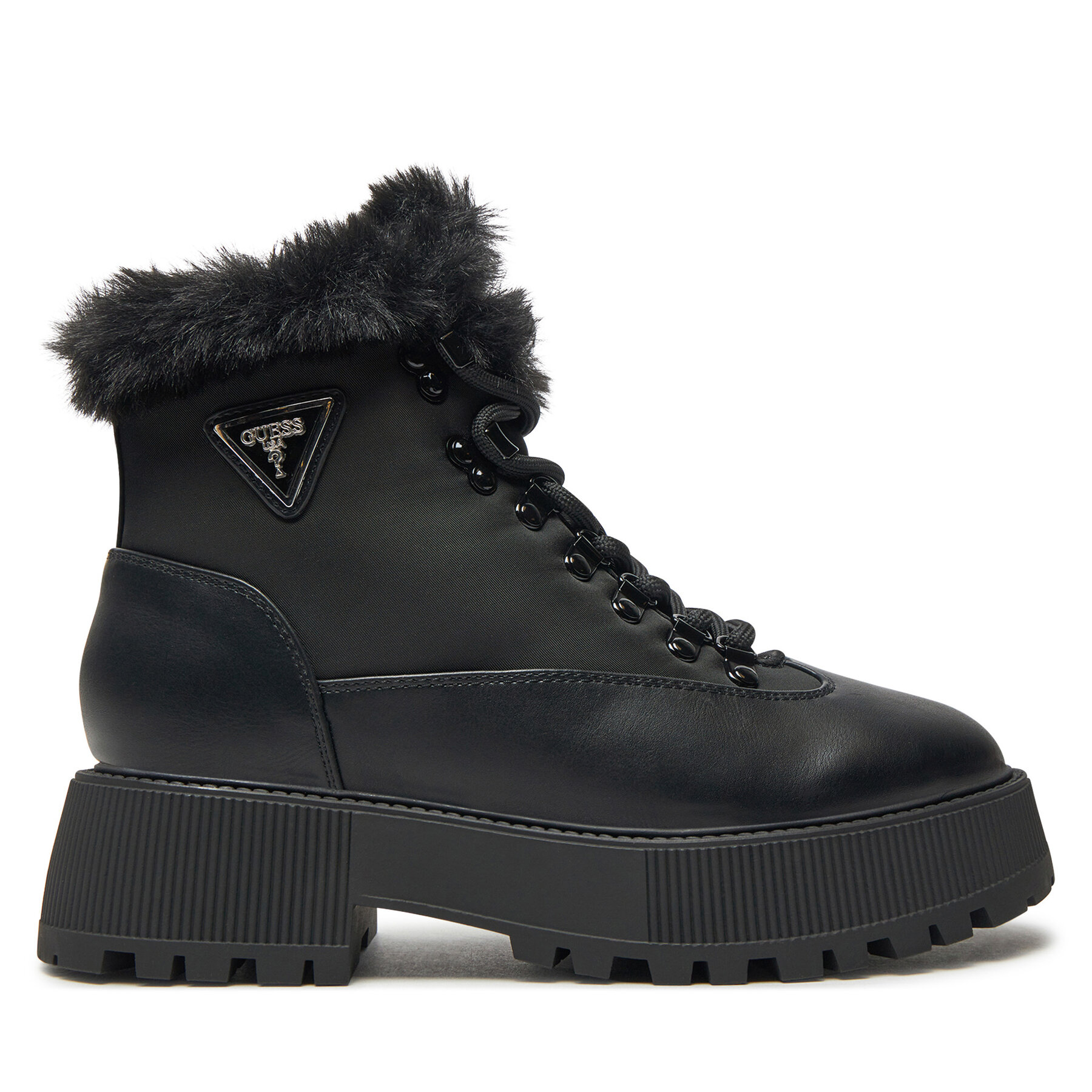 Bottes de randonnée Guess Rezim FLFREZ ELE10 Noir