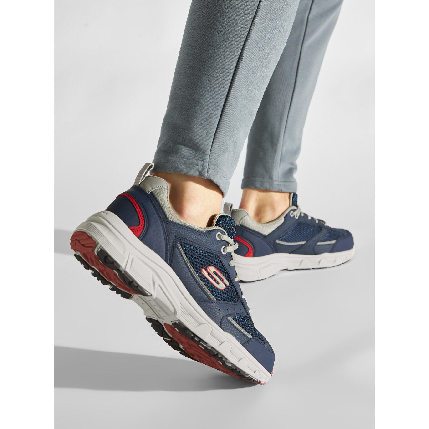 Trekingová obuv Skechers Verketta 51898/NVGY Tmavomodrá