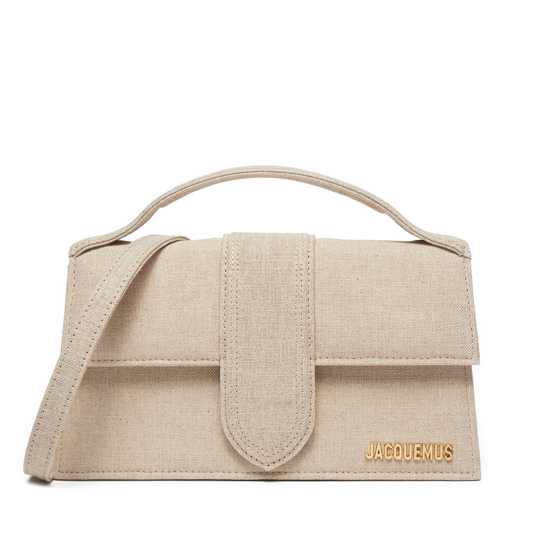 Sac à main JACQUEMUS Le Grand Bambino 213BA007-3071 Beige