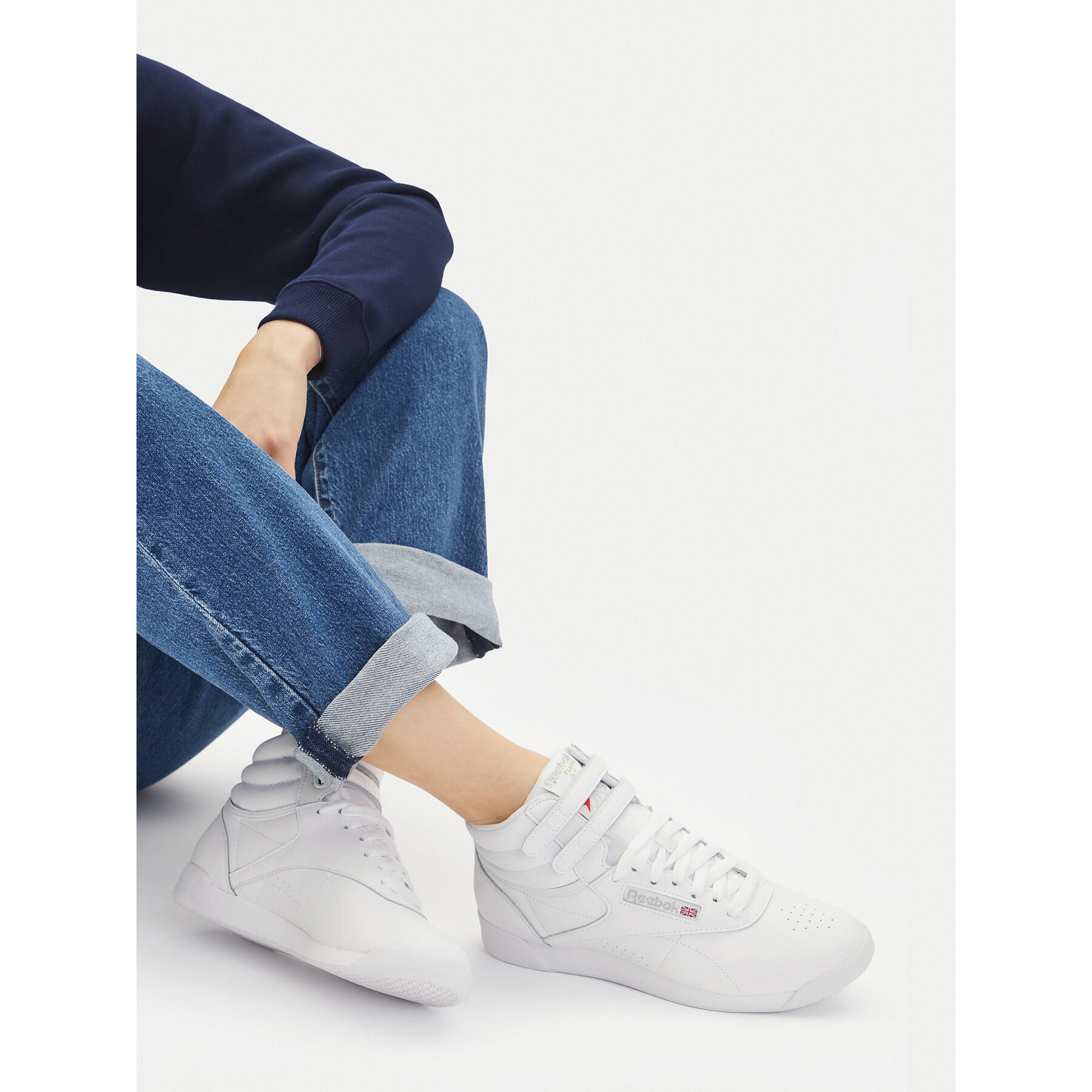 Sneakersy Reebok EO-F/S HI 100000103 Biela