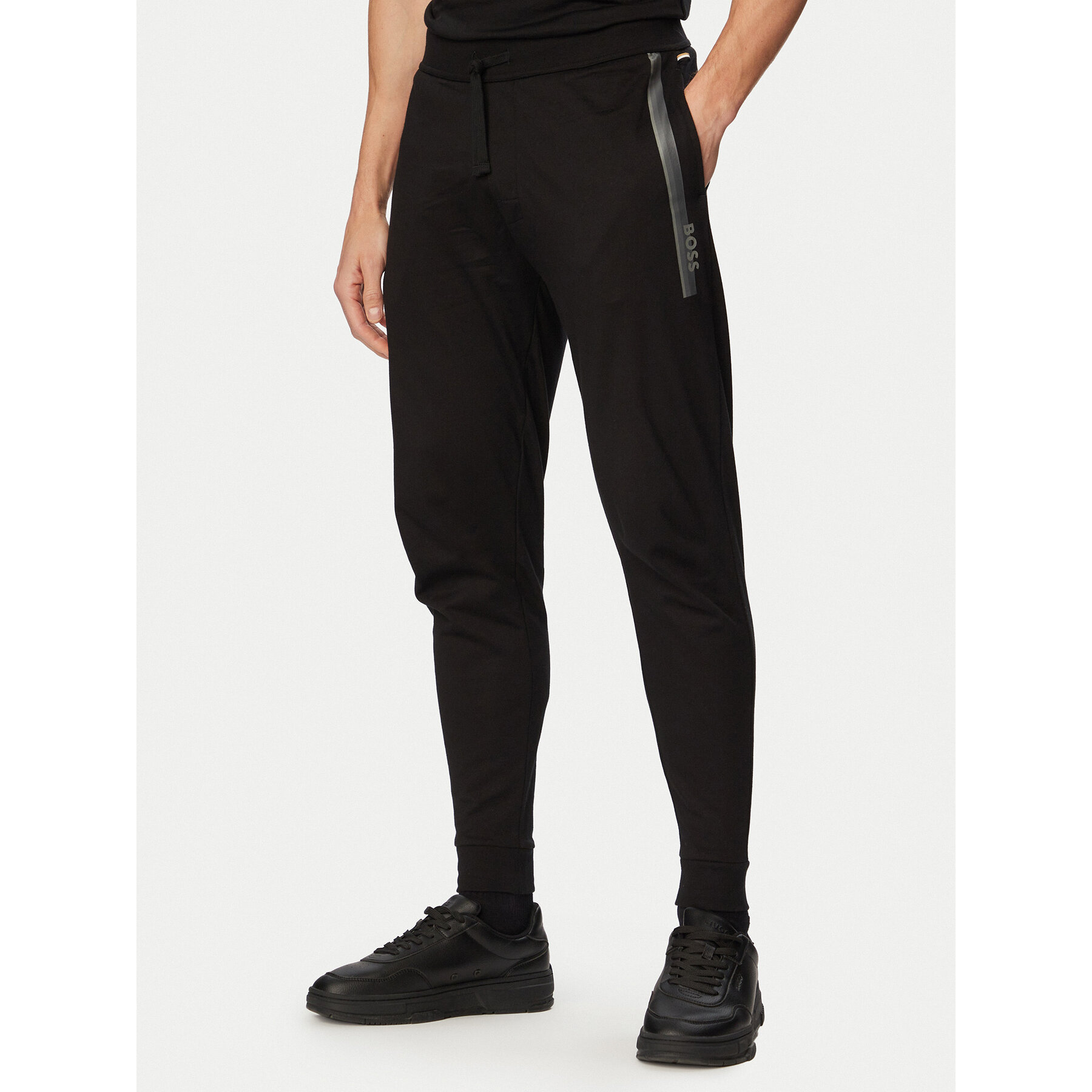 BOSS Jogginghose Authentic 50554784 Schwarz Regular Fit