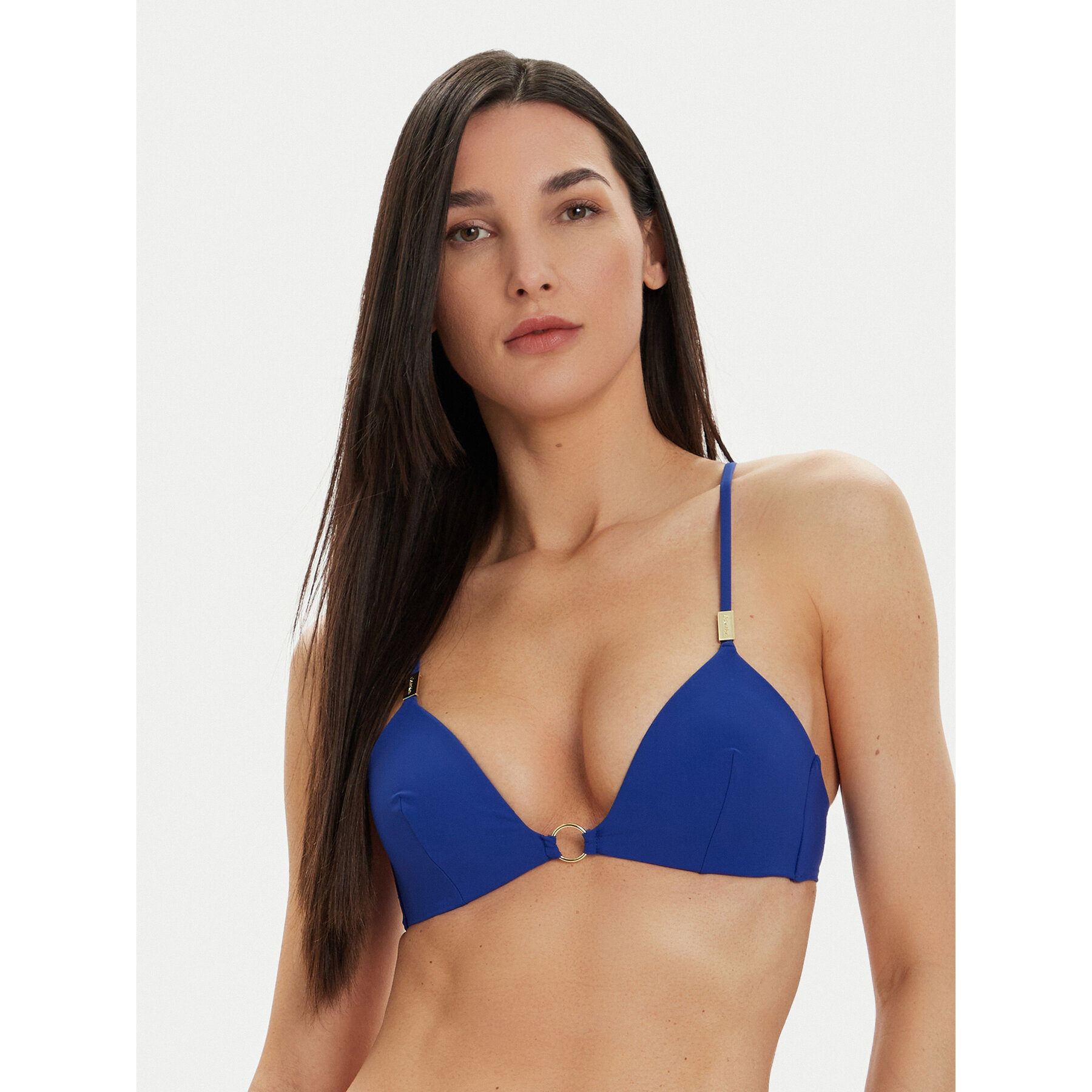 Calvin Klein Swimwear Bikini-Oberteil KW0KW02382 Dunkelblau