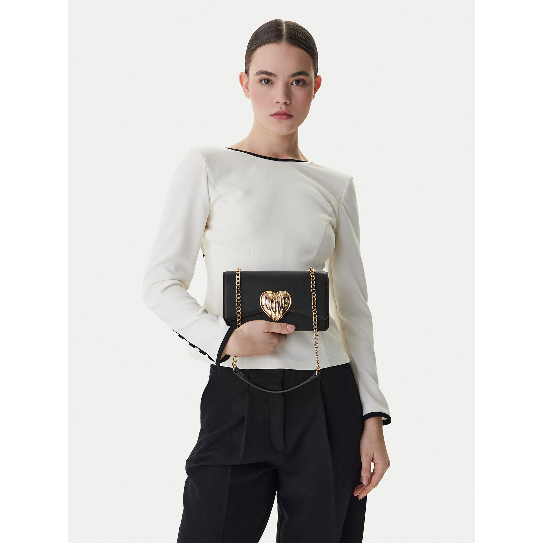 Torbica LOVE MOSCHINO JC4147PP1OL1600A Crna