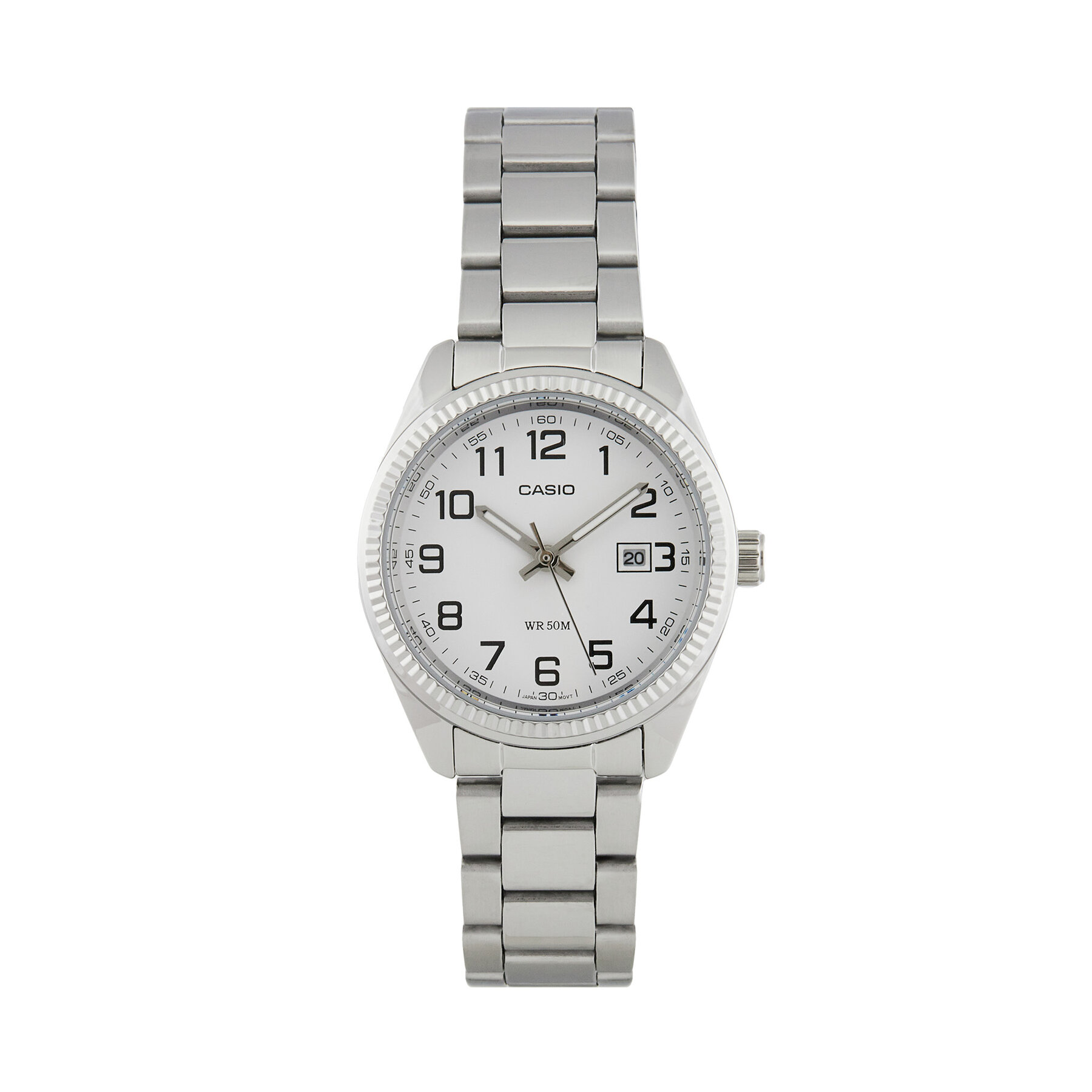 Ročna ura Casio LTP-1302PD-7BVEG Srebrna
