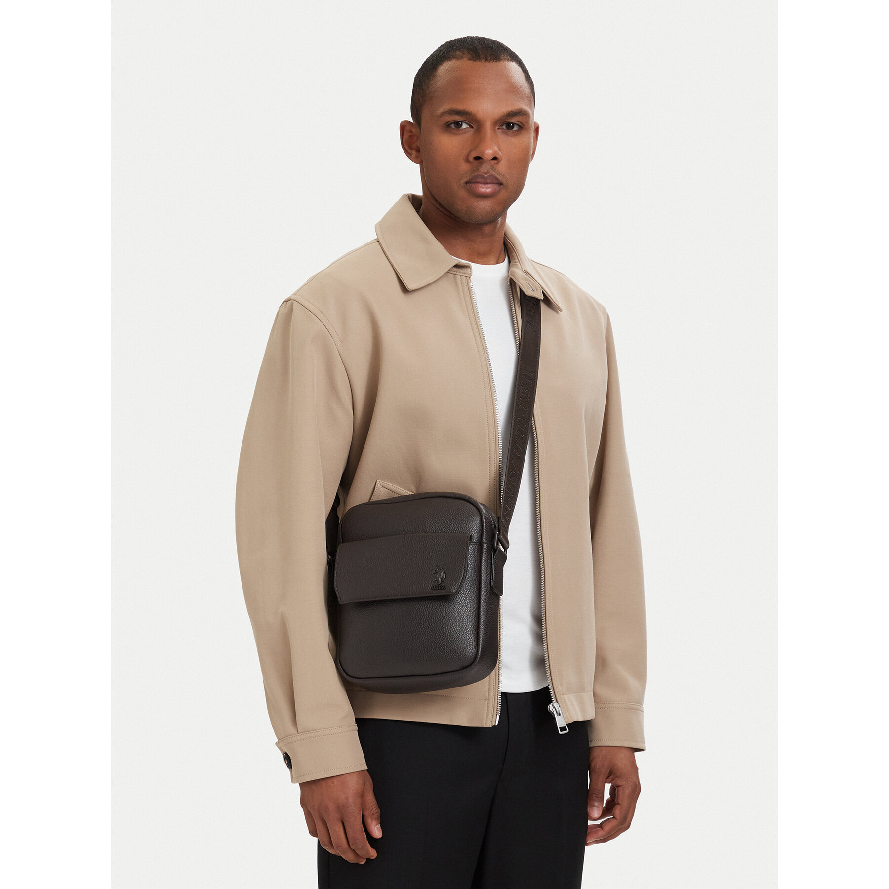 Válltáska U.S. Polo Assn. BEUXT5749MVP Sötétbarna