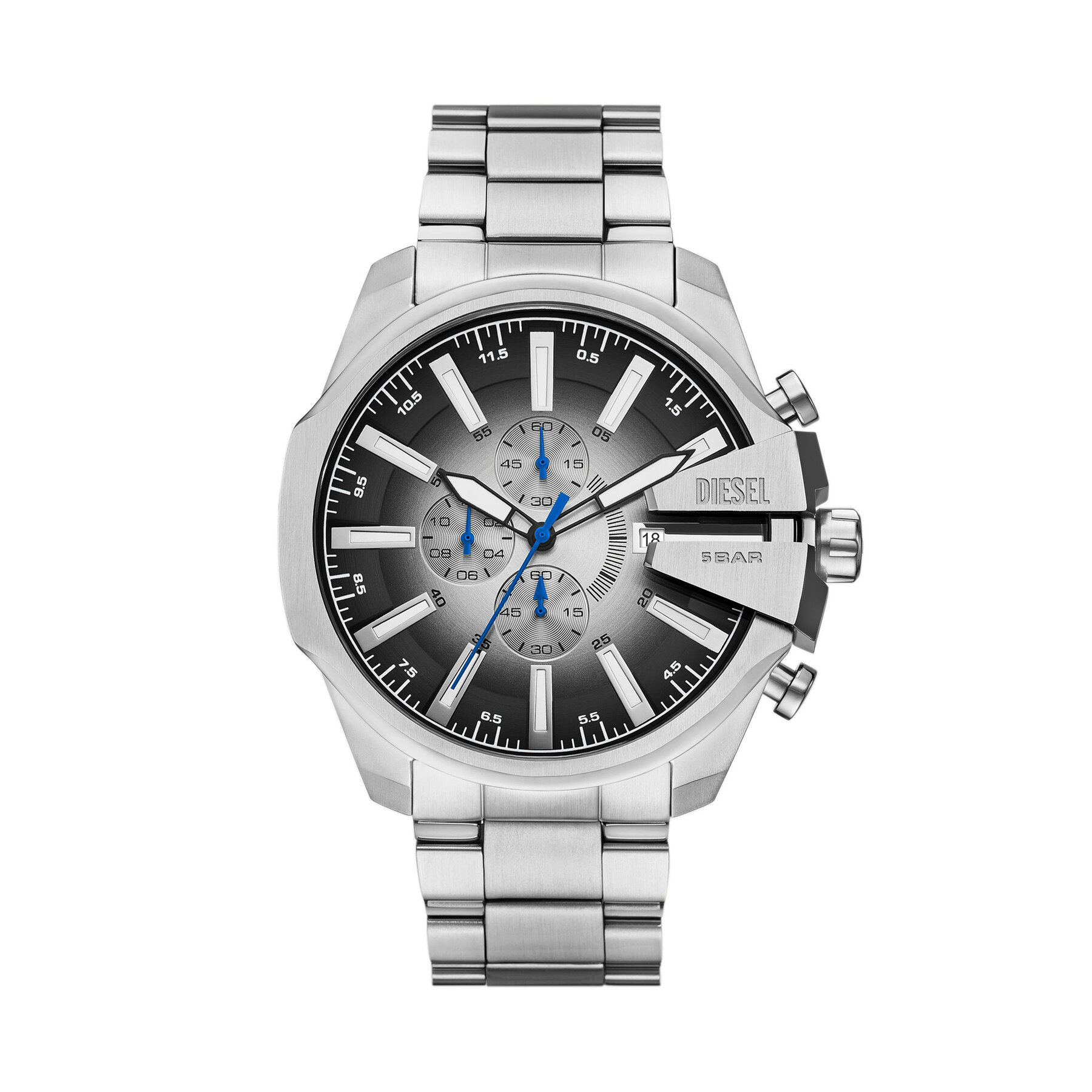 Ceas Diesel Mega Chief Slim DZ4686 Argintiu
