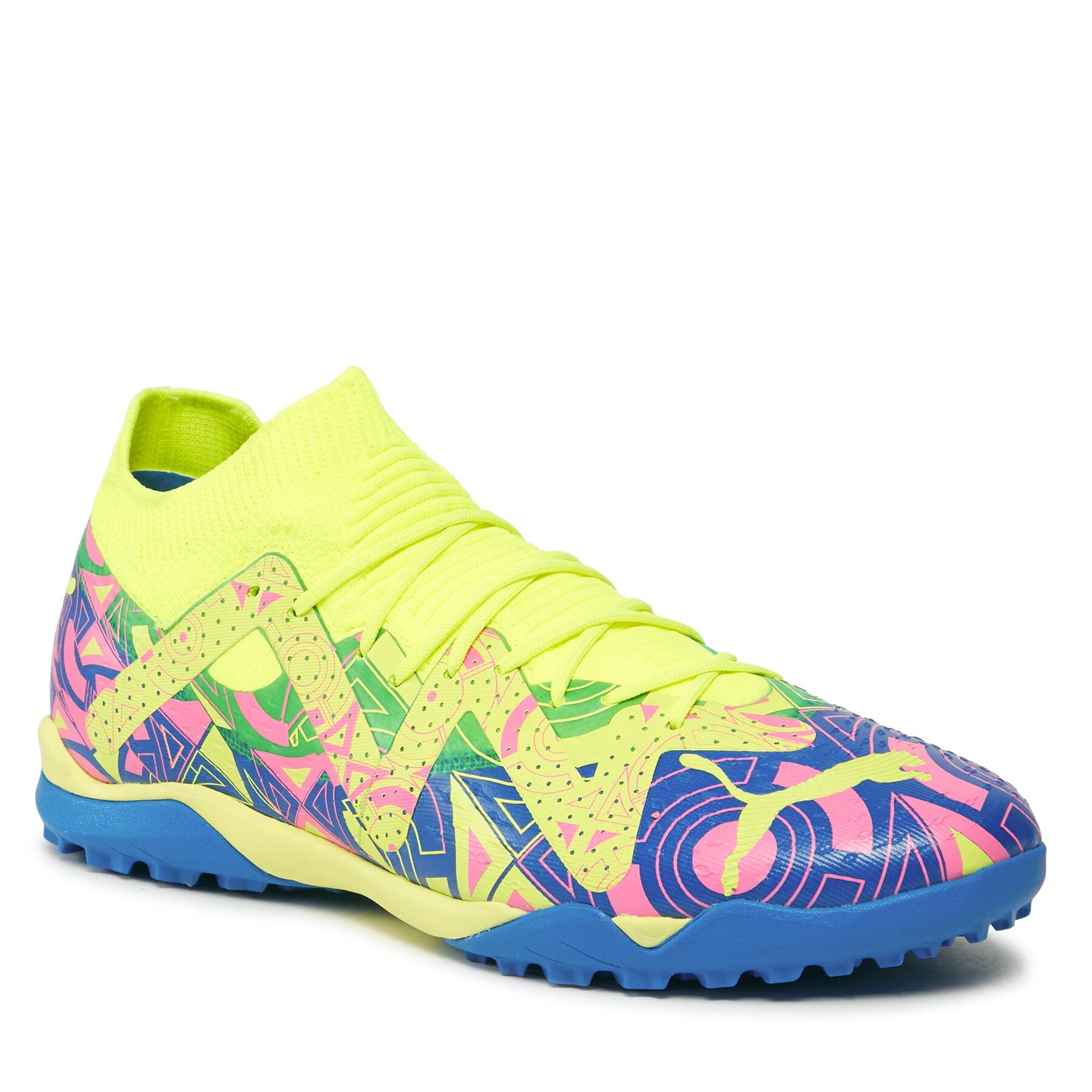 Čevlji Puma Future Match Energy Tt 107548 01 Ultra Blue-Yellow Alert-Luminous Pink