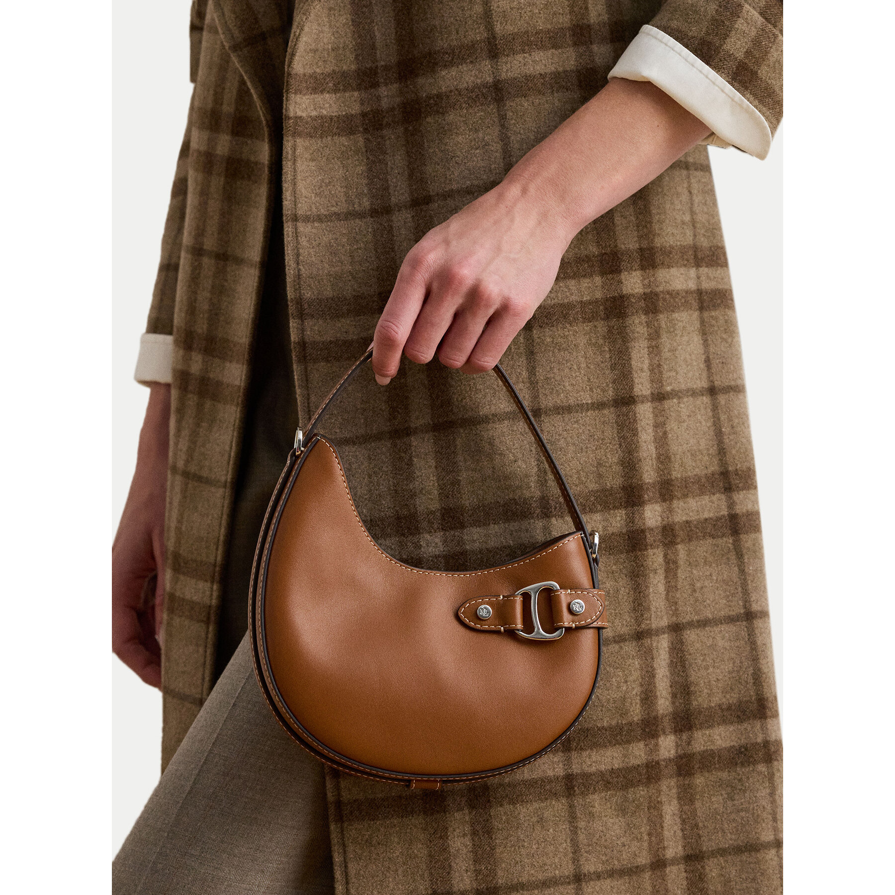 Дамска чанта LAUREN RALPH LAUREN 431980159001 Кафяв