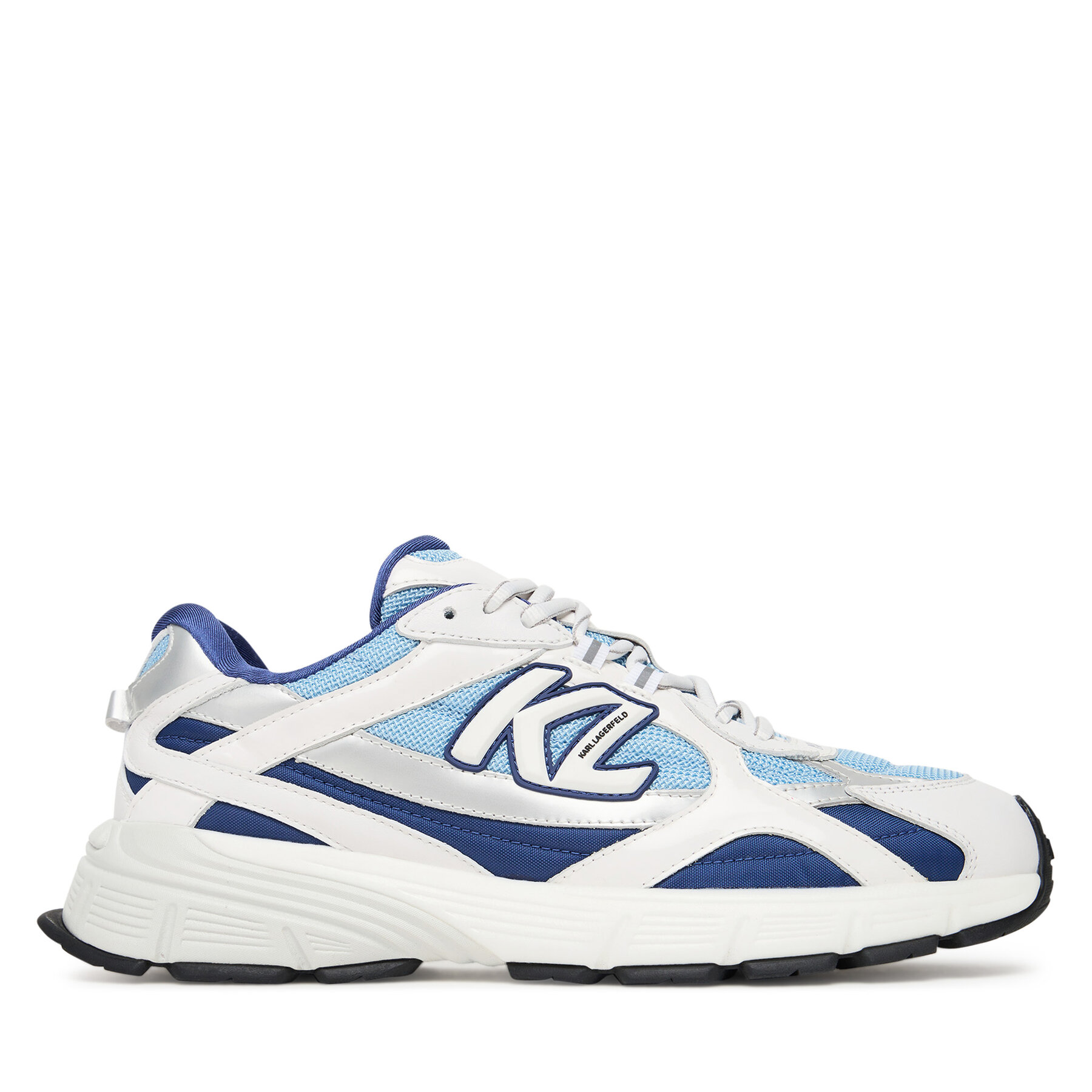 Sneakers KARL LAGERFELD Orion KL55521A Alb