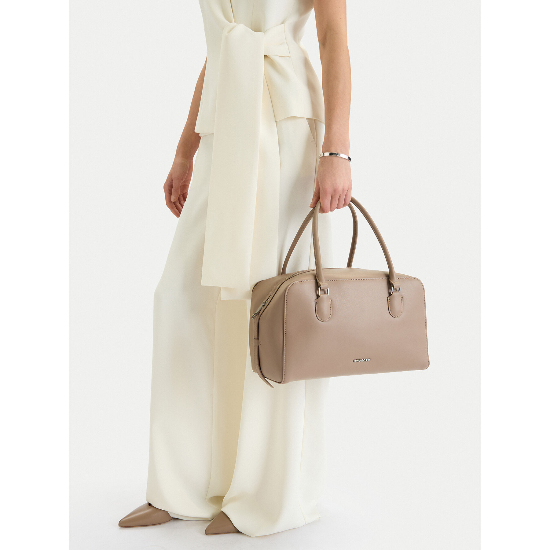 Τσάντα GINO ROSSI EO-LA321-820-1 Μπεζ