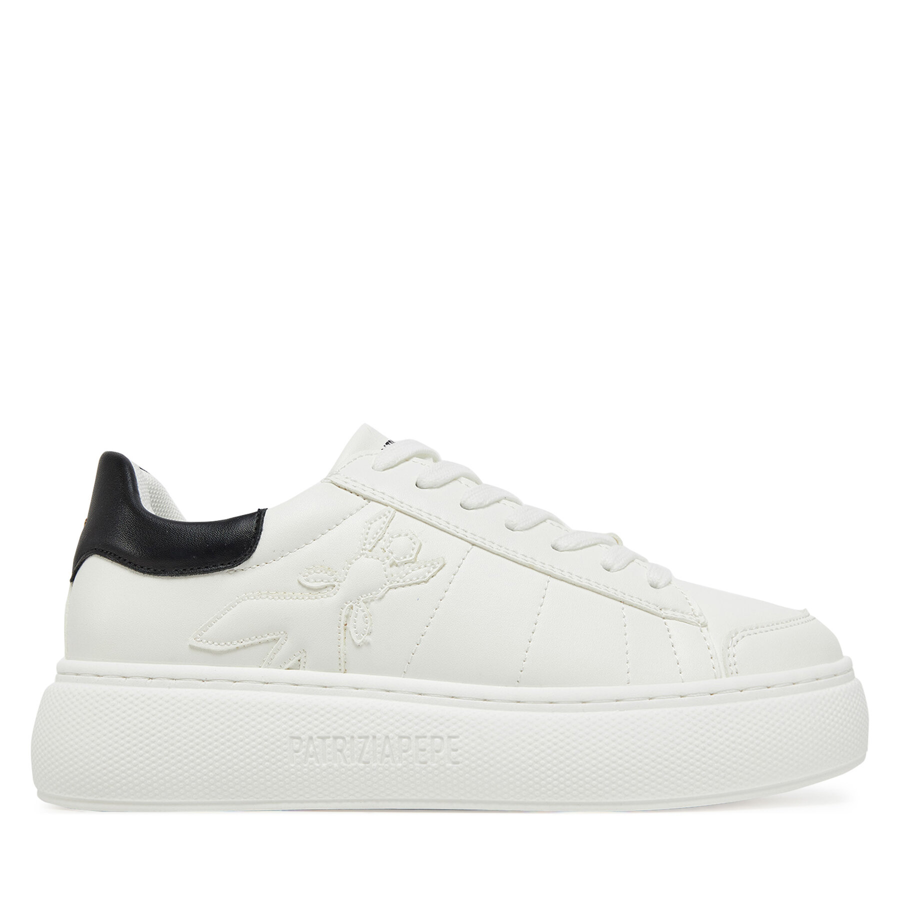 Damskie Sneakersy Patrizia Pepe, Rozmiar 40 Biały 8Z0047/E028-X2RQ