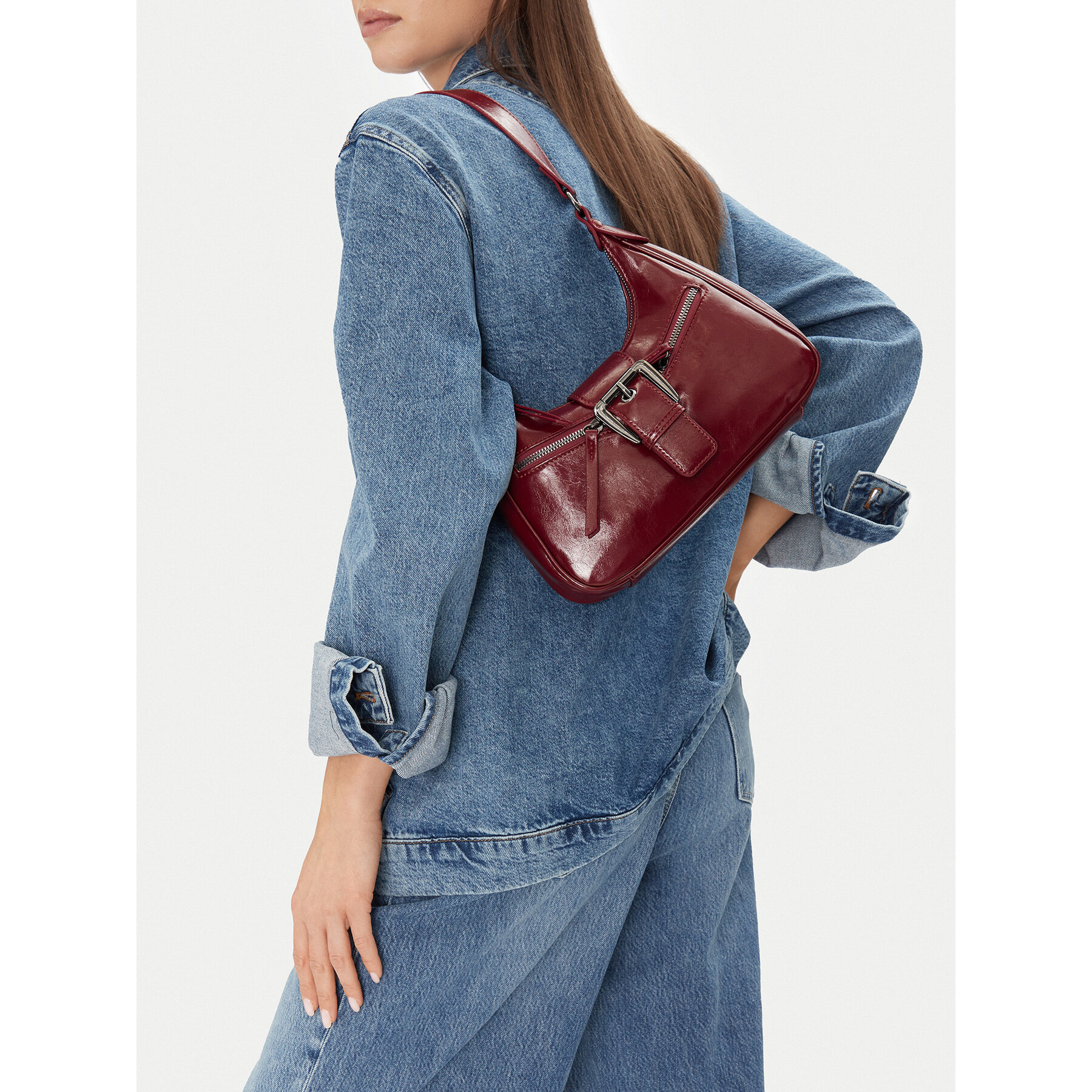 Damska DeeZee Torebka Bordowy C-DZE-S-005-08