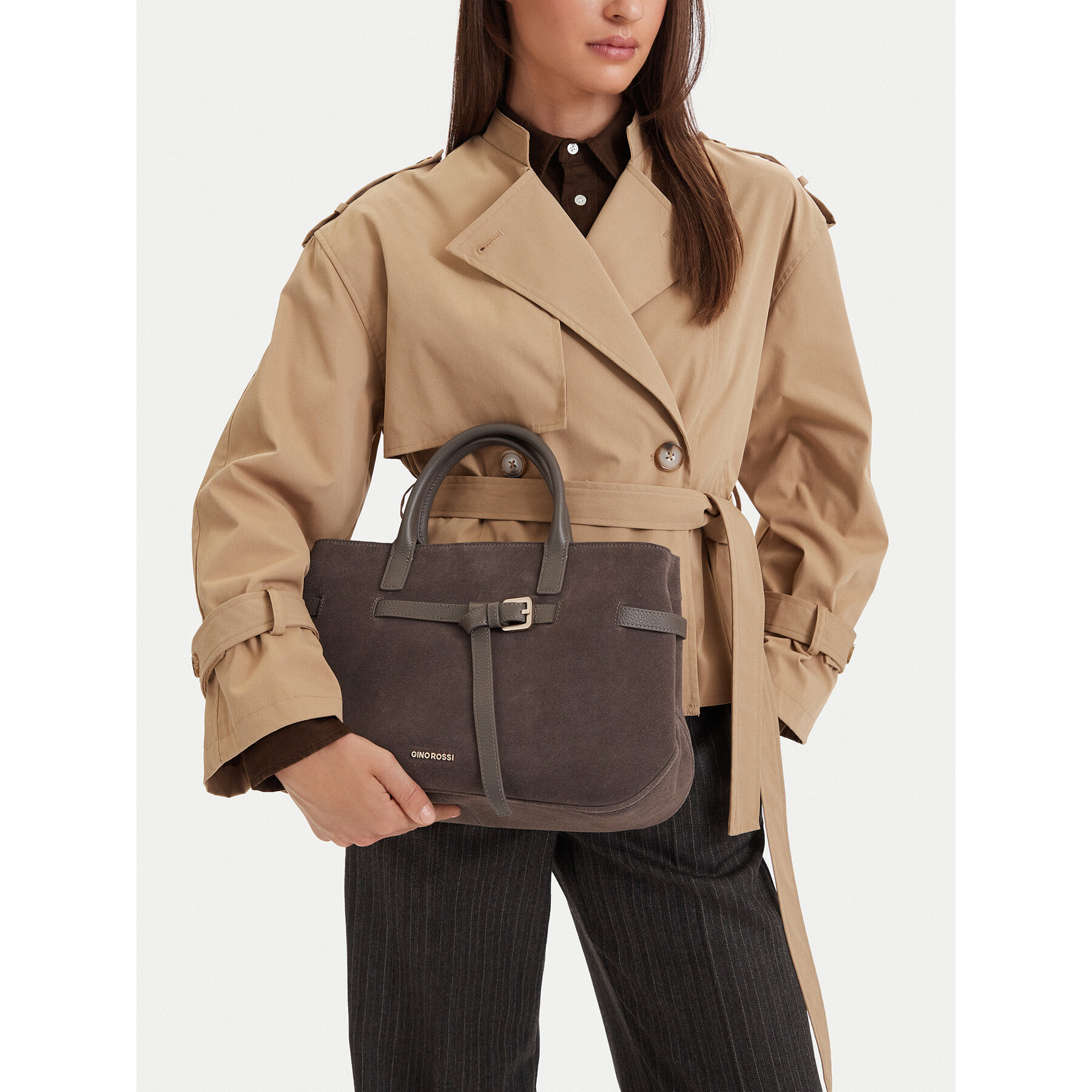 Kabelka GINO ROSSI EO-LA224-19591-4 Šedá