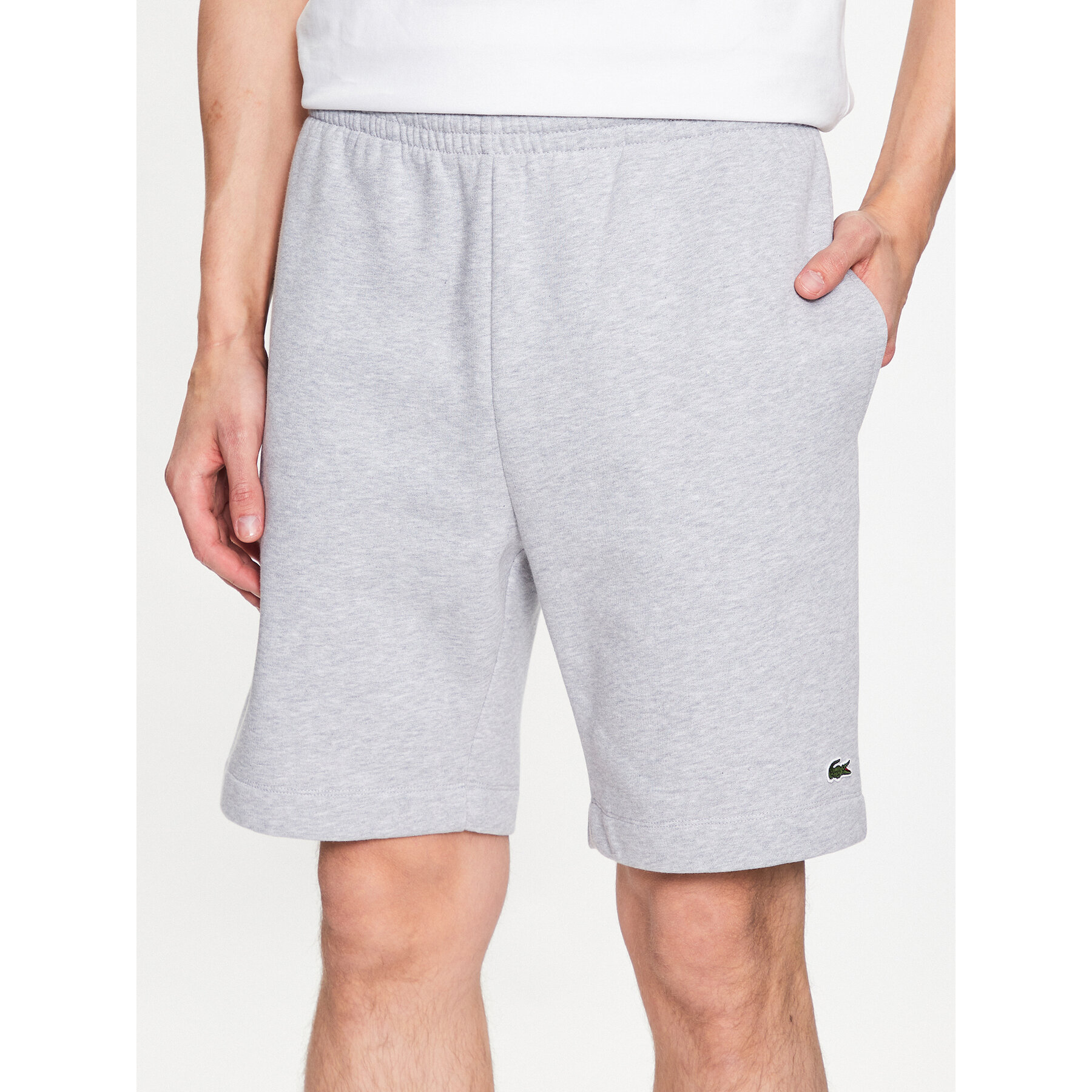 Lacoste Sportshorts GH9627 Grau Regular Fit