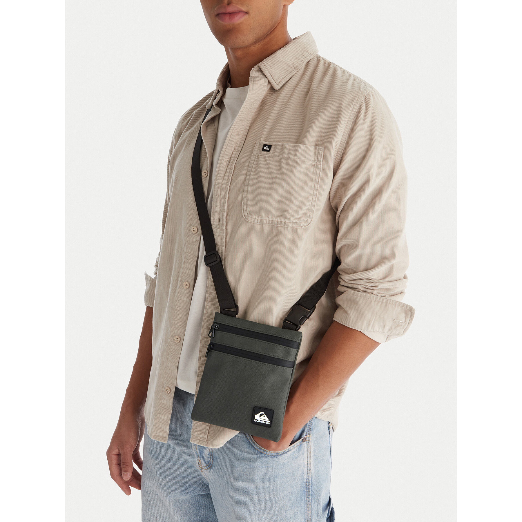 Geantă Quiksilver CEOWB-QUIC-M-002-09 Gri