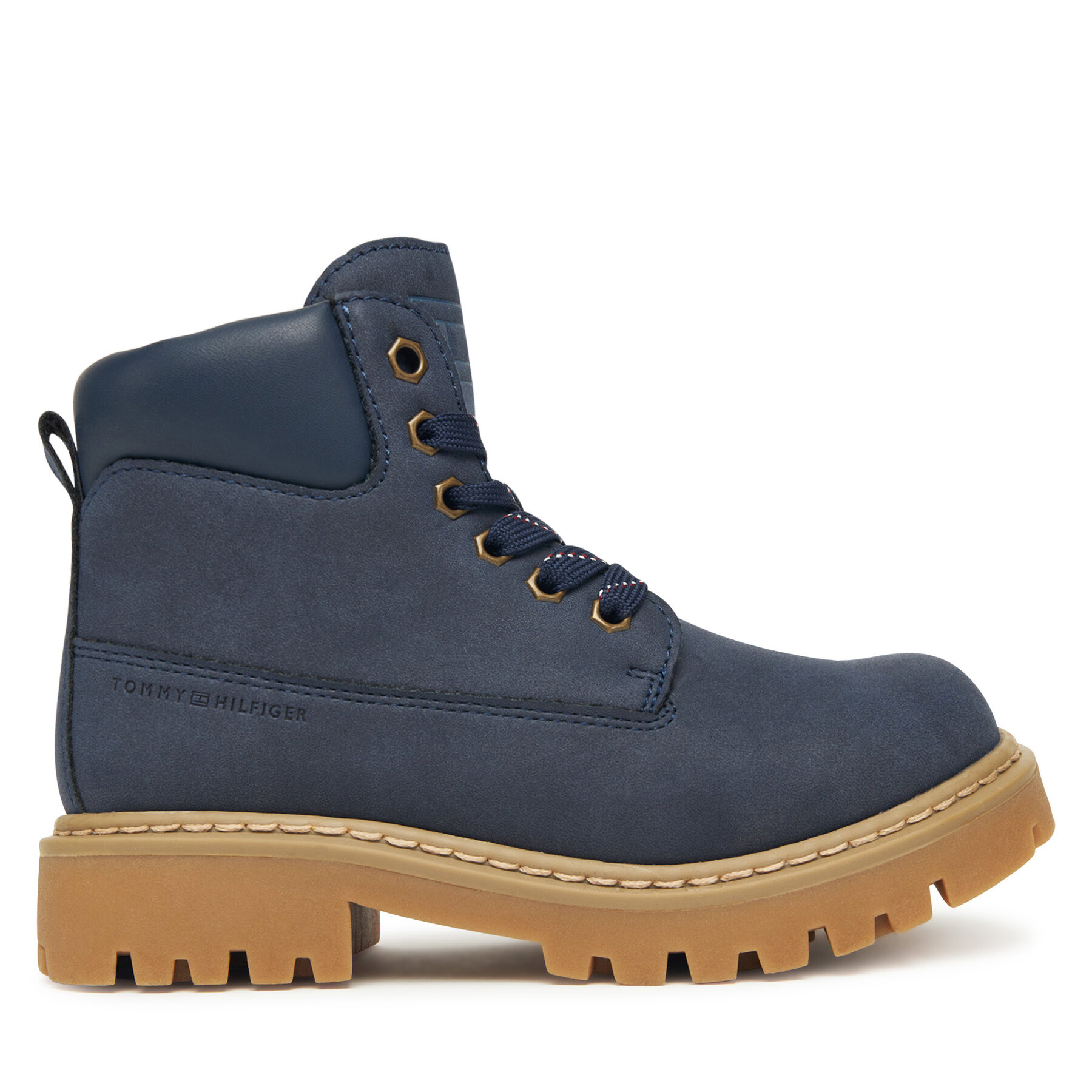 Outdoorová obuv Tommy Hilfiger T3X5-34125-1269 S Tmavomodrá