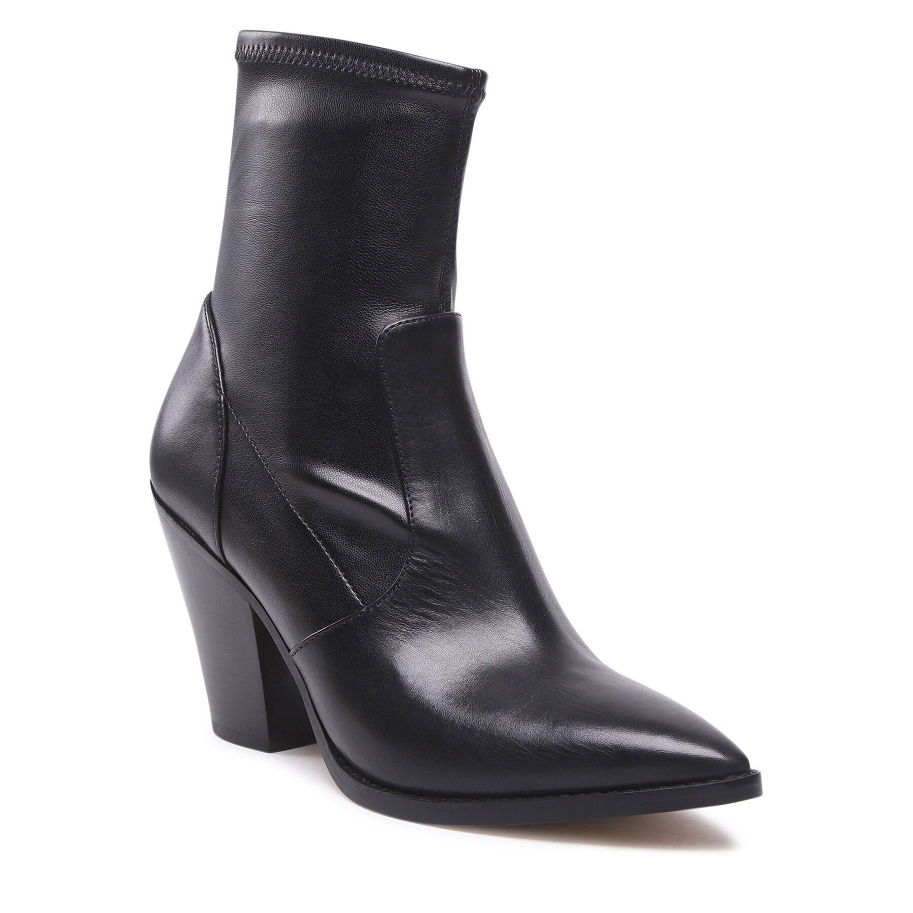 MICHAEL Michael Kors Dover Heeled Bootie 40F2DOHE8L Black – Боти