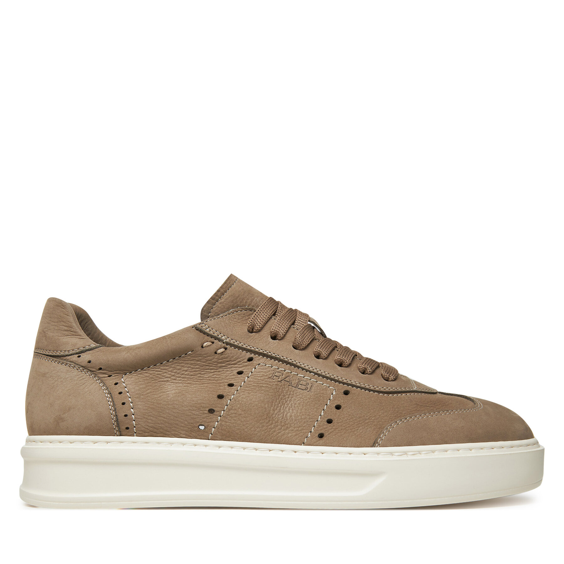 Sneakersy Fabi FU0261 Hnedá