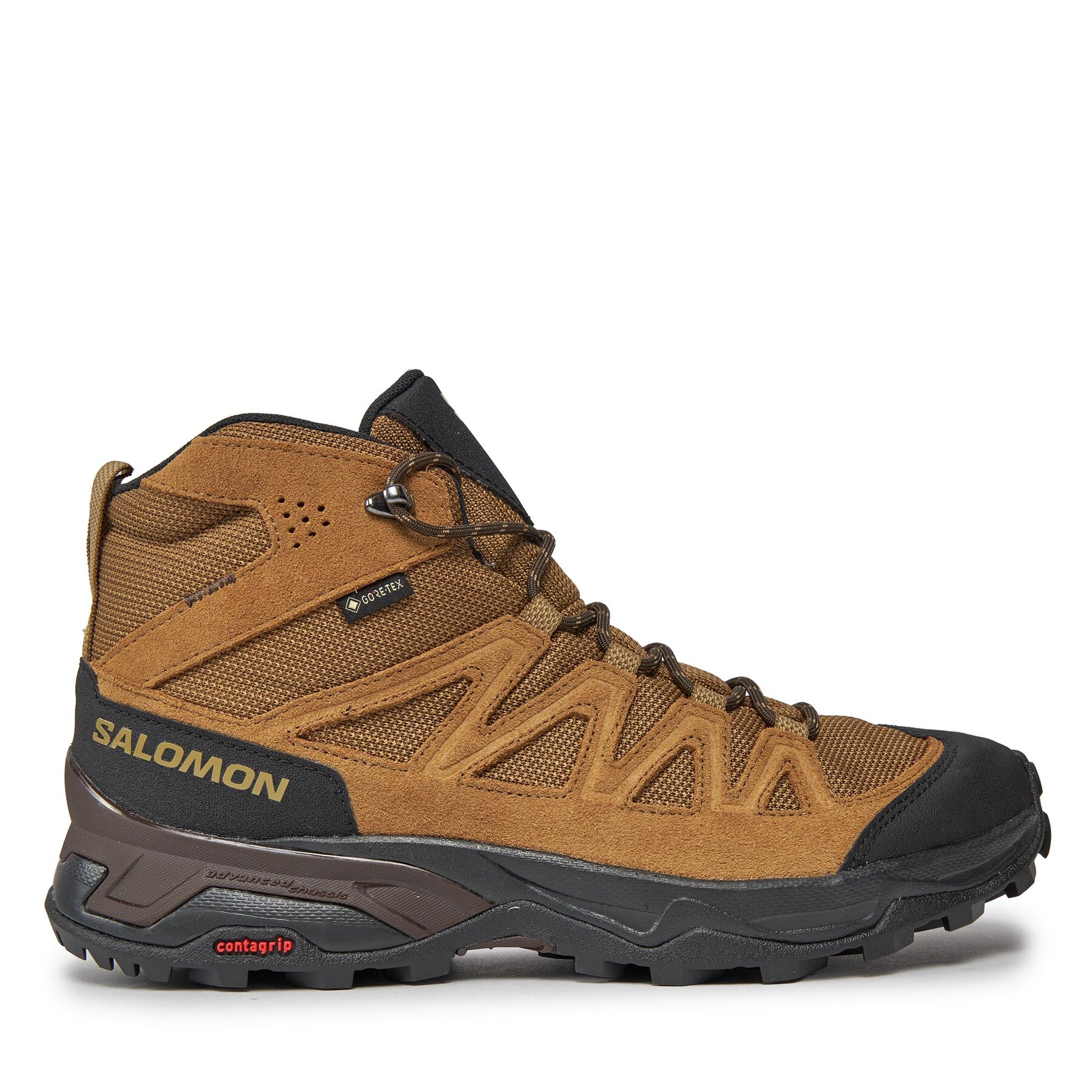 Botas de trekking Salomon X Ward Leather Mid GORE-TEX L47181800 Marrón