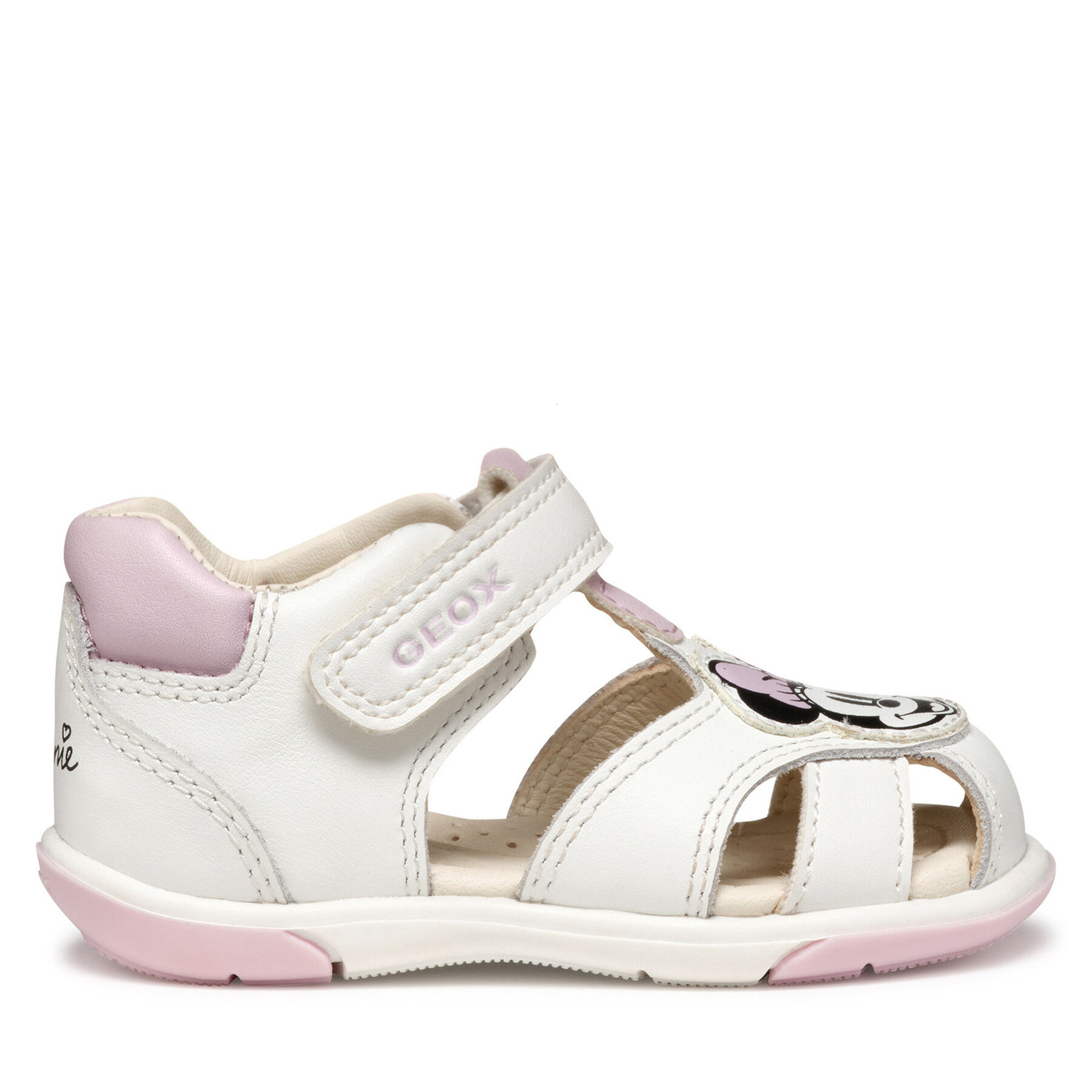 Sandále Geox B Sandal Zapito B556FE 08554 C0406 Biela
