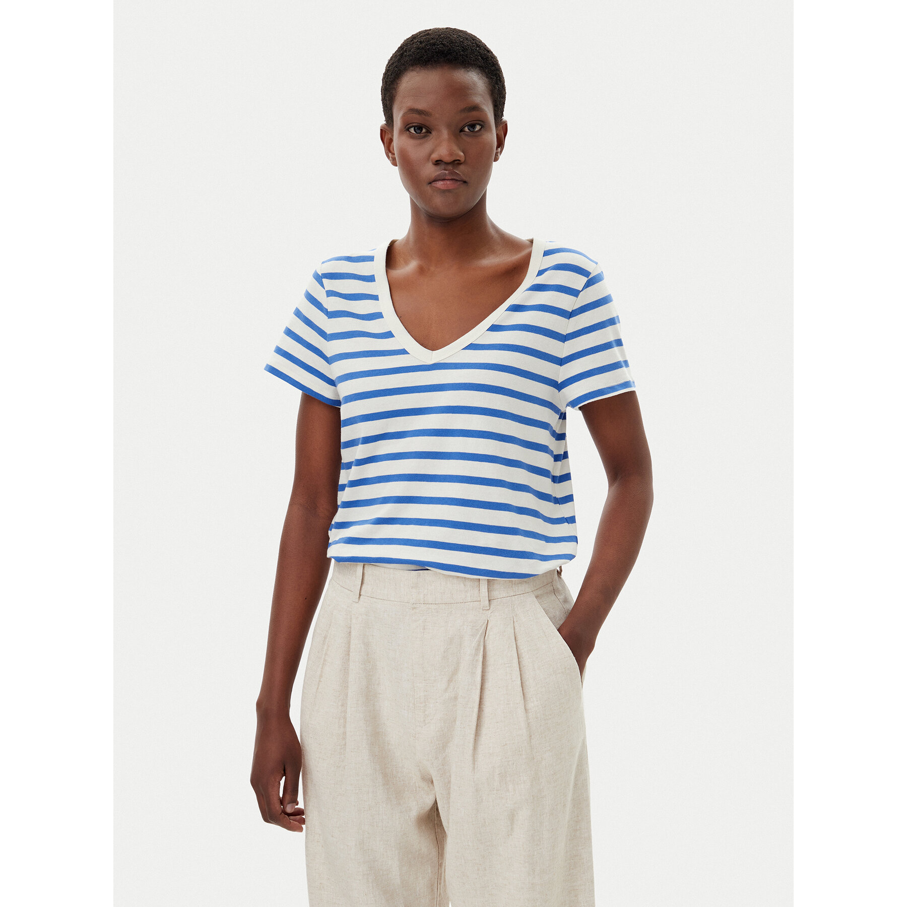 Gap Póló 721625-02 Kék Regular Fit