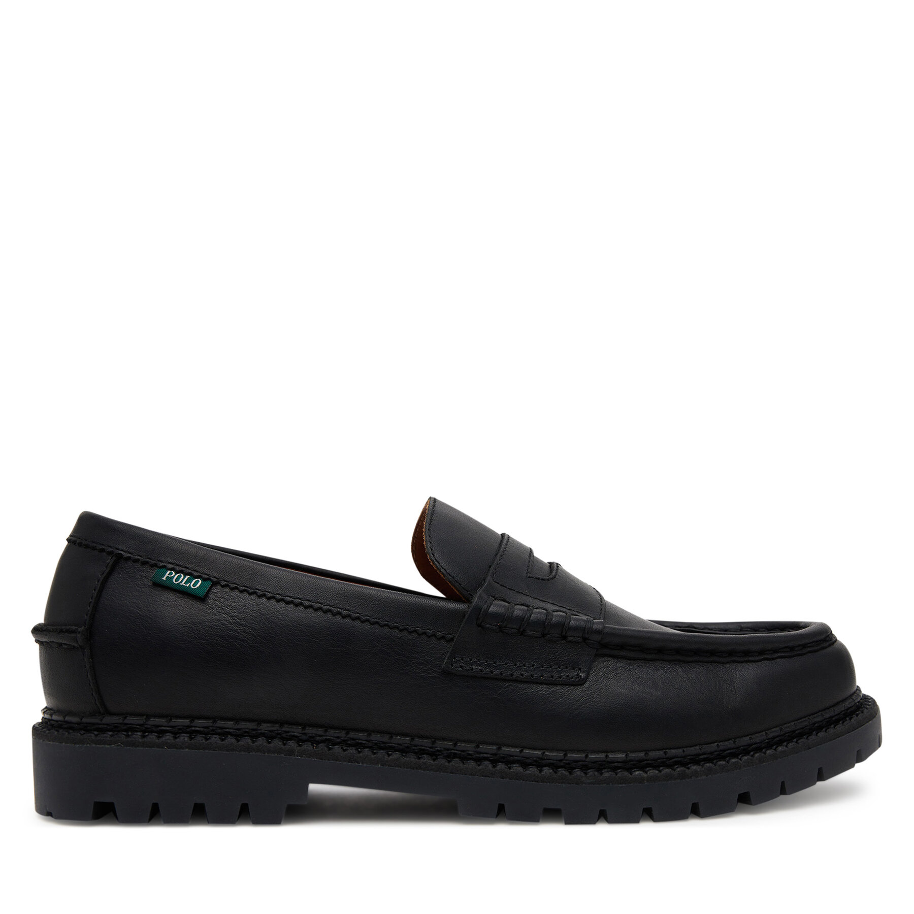 Mokasíny Polo Ralph Lauren Jett Lug-Sole 803961420001 Čierna